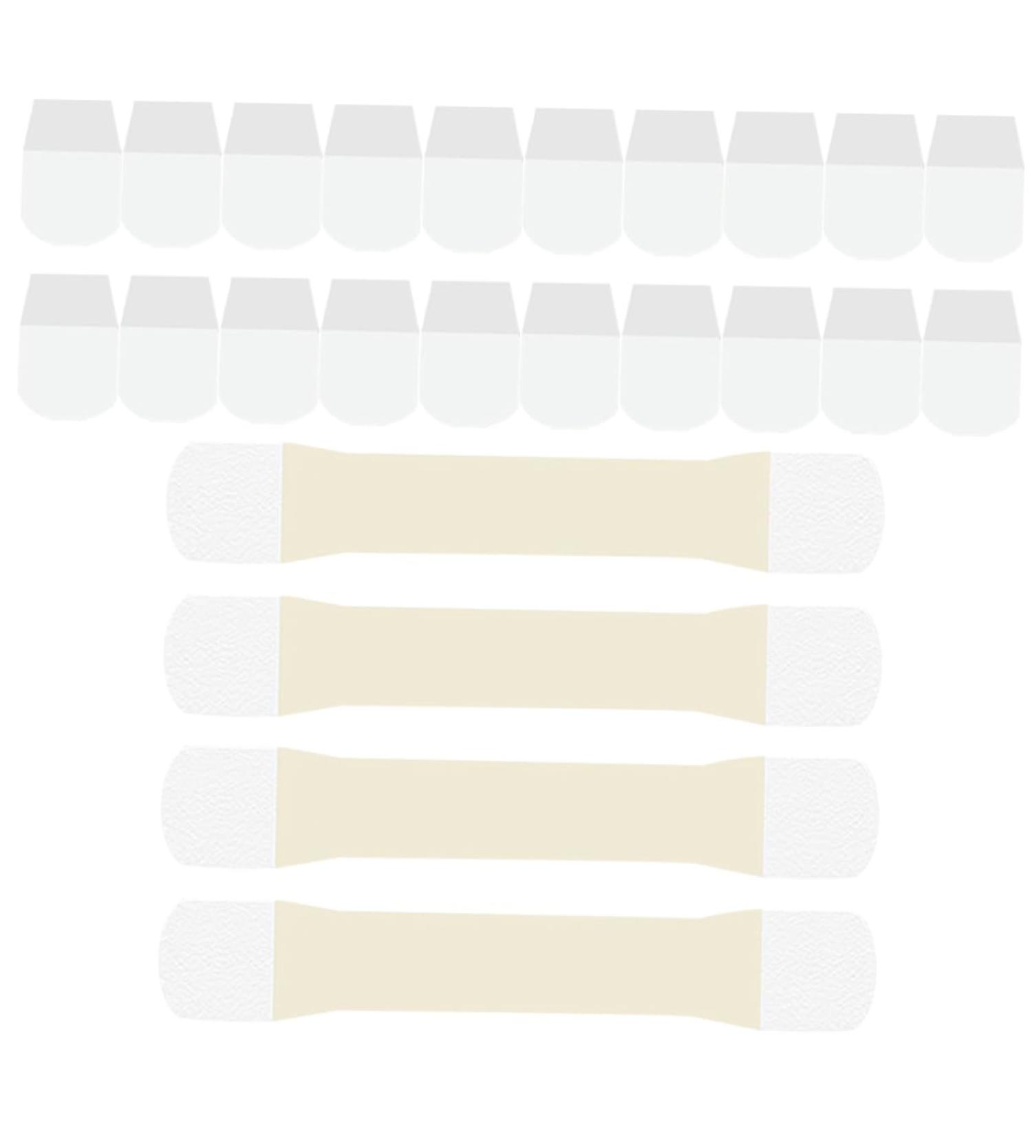 PLAFOPE 8 Pcs Neck Lift Stickers Makeup Neck Tape Anti-aging Neck Tape Invisible Face Tape Jowls Tape Rubber - Buy Online on GoSupps.com