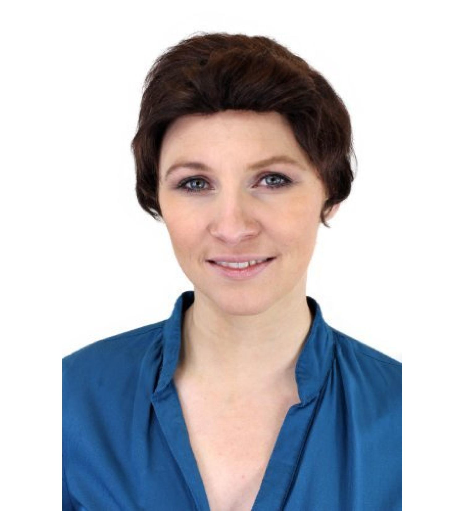 100% Human Hair Short Wave Wig - Dark Brown-Red Mix | DB205HH-2T33 - Shop Internationally - Buy Online on GoSupps.com