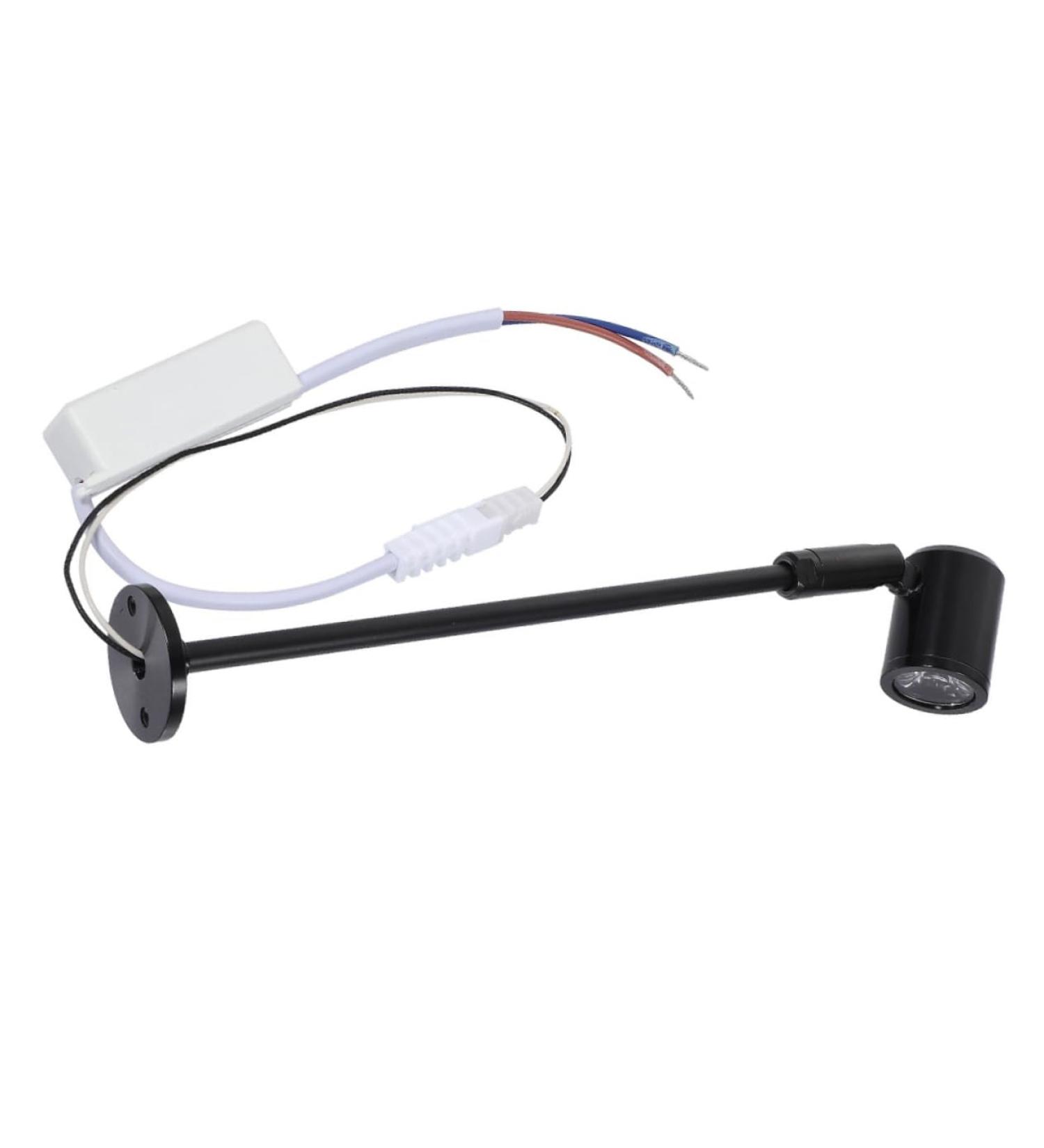 KICHOUSE Christmas Small Spotlight Spot Lights Decor Jewelry Display Spotlight Mini Spotlight Adjustable Indicator Black 26.50X3.00X2.30CM - Buy Online on GoSupps.com