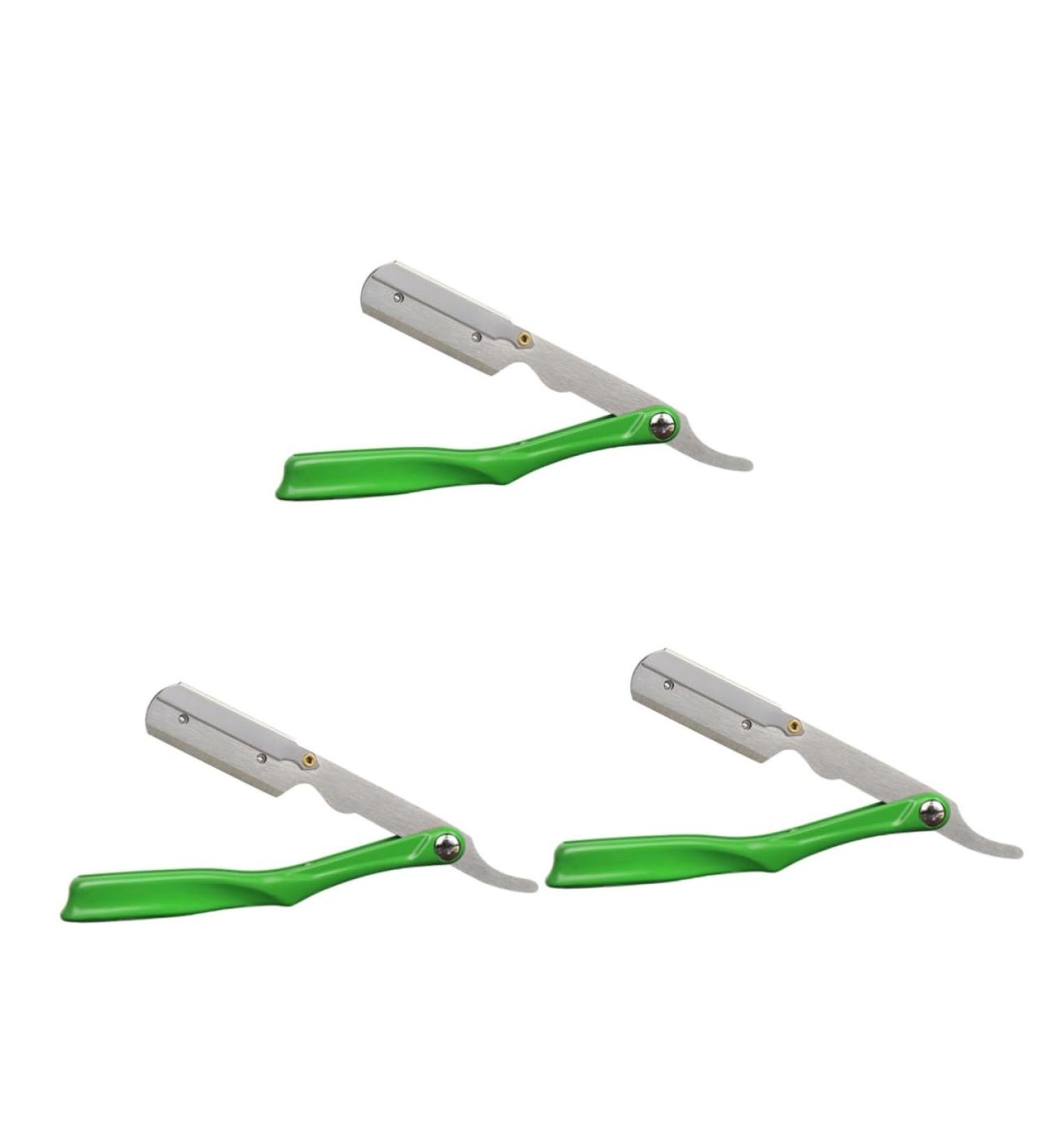 Frcolor Metal Razor Stand Set - 3 Stainless Steel Holders for Men | Hairdressing Shaver Accessories | Manual Razor Bracket - Buy Online on GoSupps.com