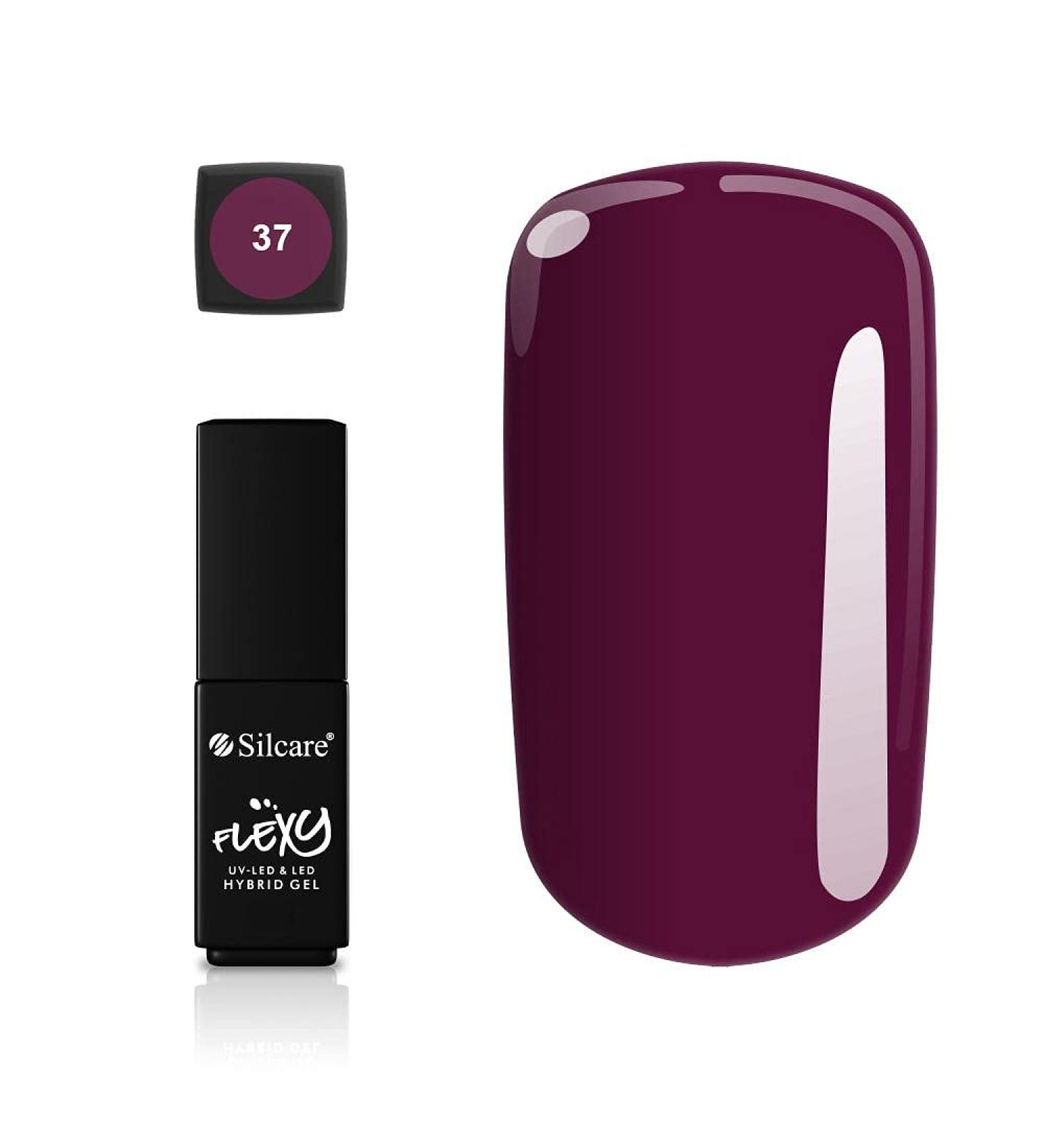 Buy Silcare Flexy Hybrid Soak Off Gel NO 37 - Premium Quality Gel Polish for International Shipping - Buy Online on GoSupps.com