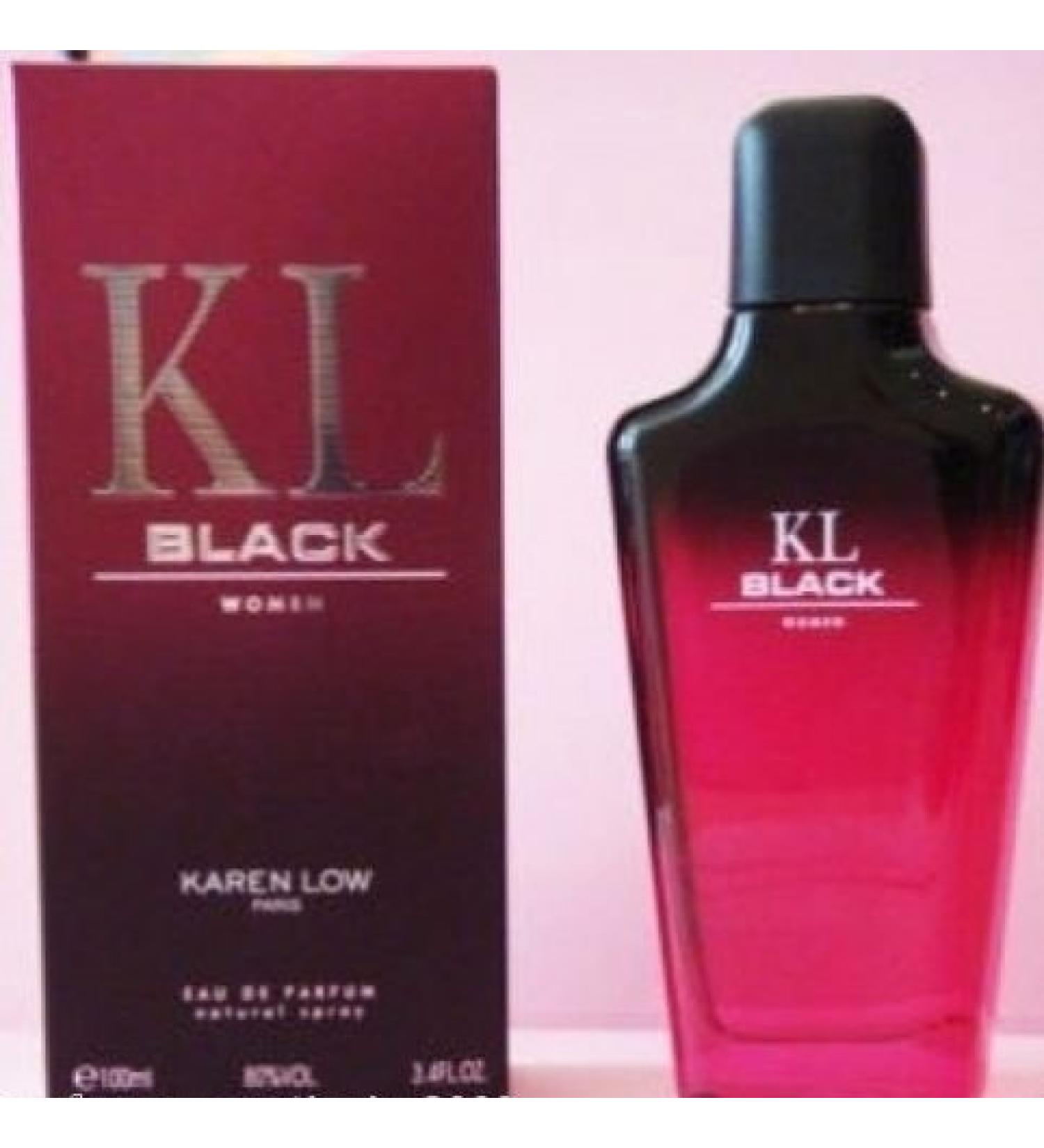Karen Low KL BLACK PERFUME FOR WOMEN 3.4 OZ / 100 ML EAU DE PARFUM SPRAY