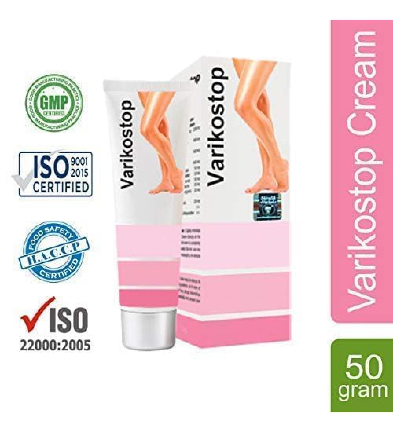 Shivalik Herbals Varikostop Cream 50g - Best International Shipping for Vein Relief - Buy Online on GoSupps.com