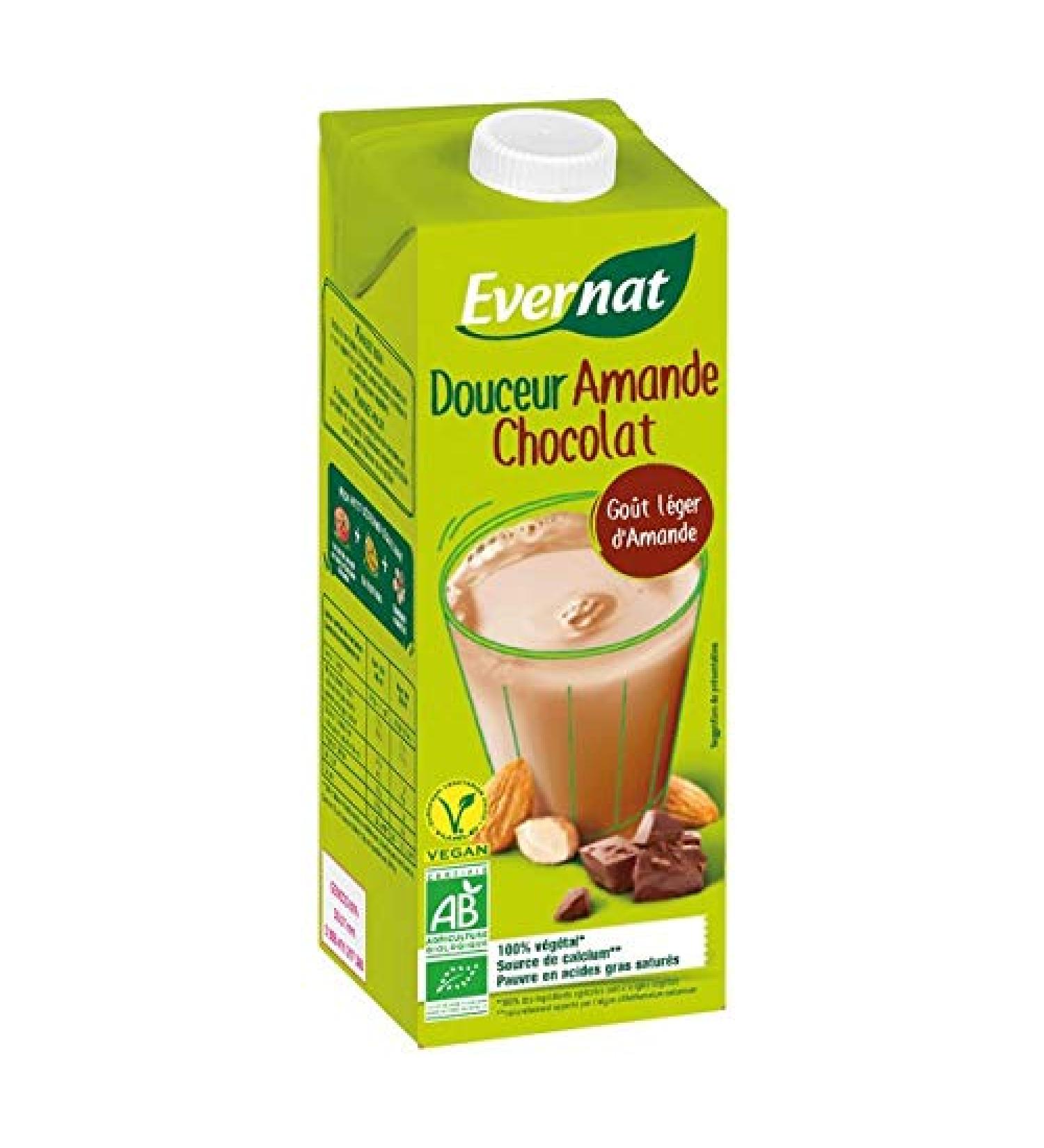 Evernat - Sweet Almond Chocolate 1L - Sold by Unit - Buy Online on GoSupps.com