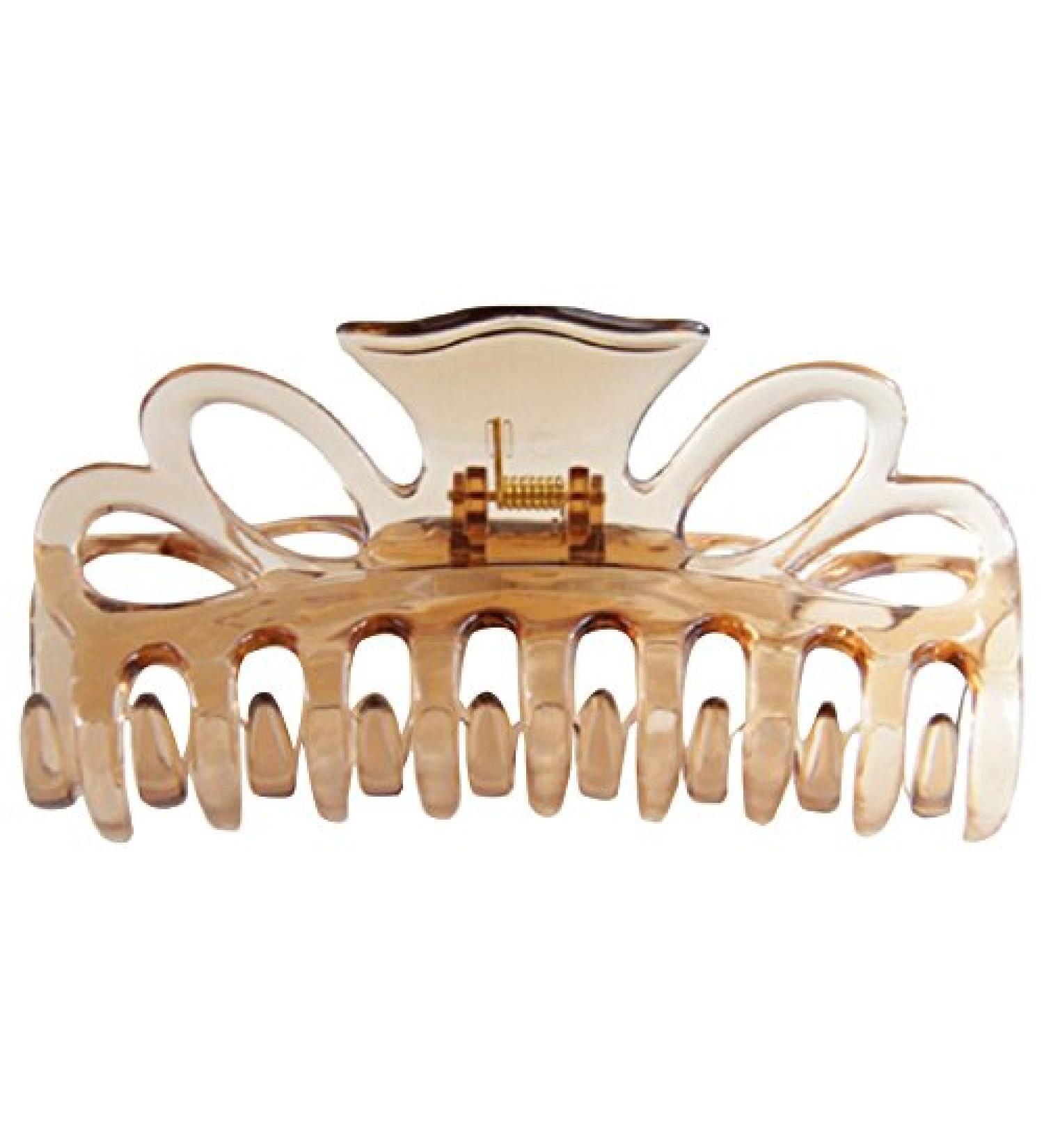 di Prima Double Loop Clamp  Honey  Large Honey Large