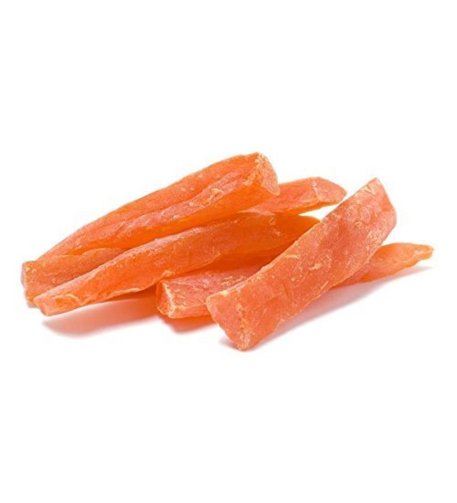 Dried Papaya Spears, 5 Lb bag