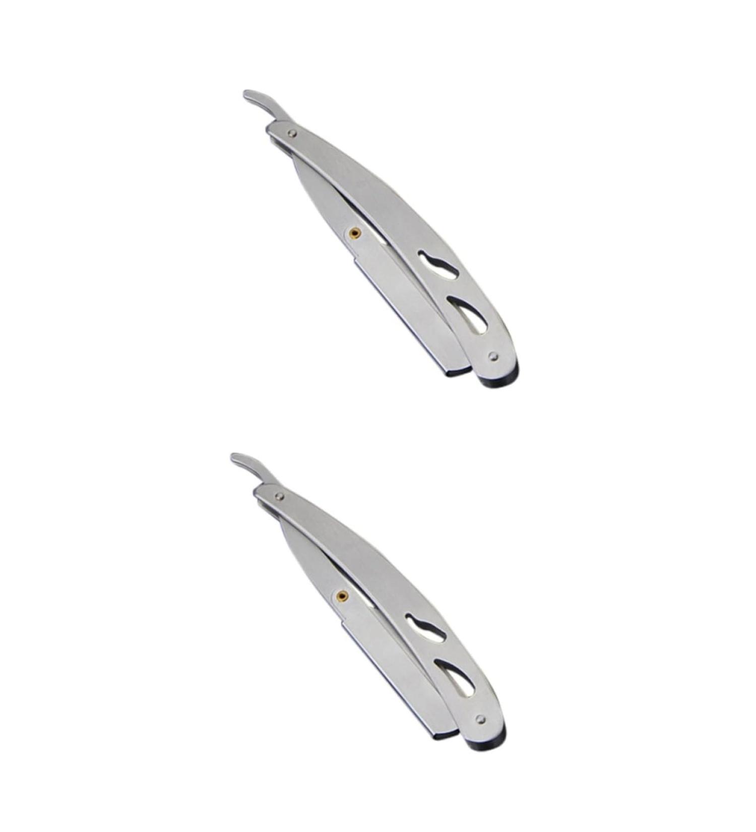 Cabilock Razors for Men - Set of 2 Handheld Stainless Steel Shaving Machines - Professional Quality Men's Shaving Blades - Buy Online on GoSupps.com