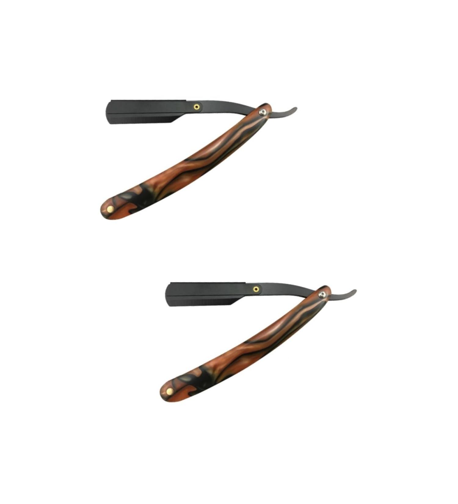 Frcolor 2-in-1 Safe Razor & Portable Hair Cutting Machine | Space-Saving Metal Knife Holder for Men | Bamboo Handcrafted Design - Buy Online on GoSupps.com