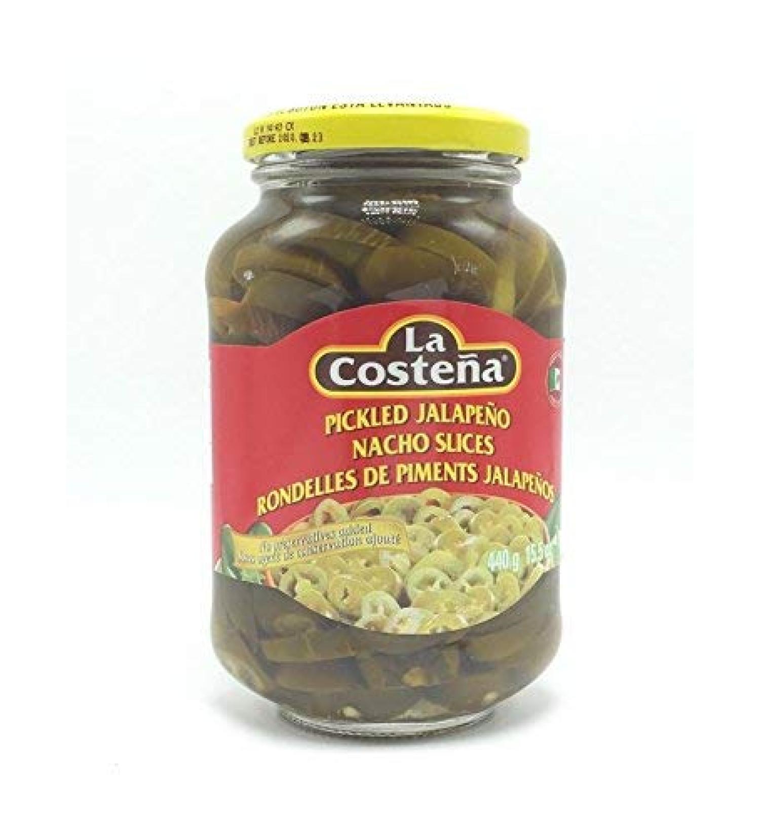La Costena Pickled Jalapeno Nacho Slices 15.5 Oz (Pack of 3) - Buy Online on GoSupps.com
