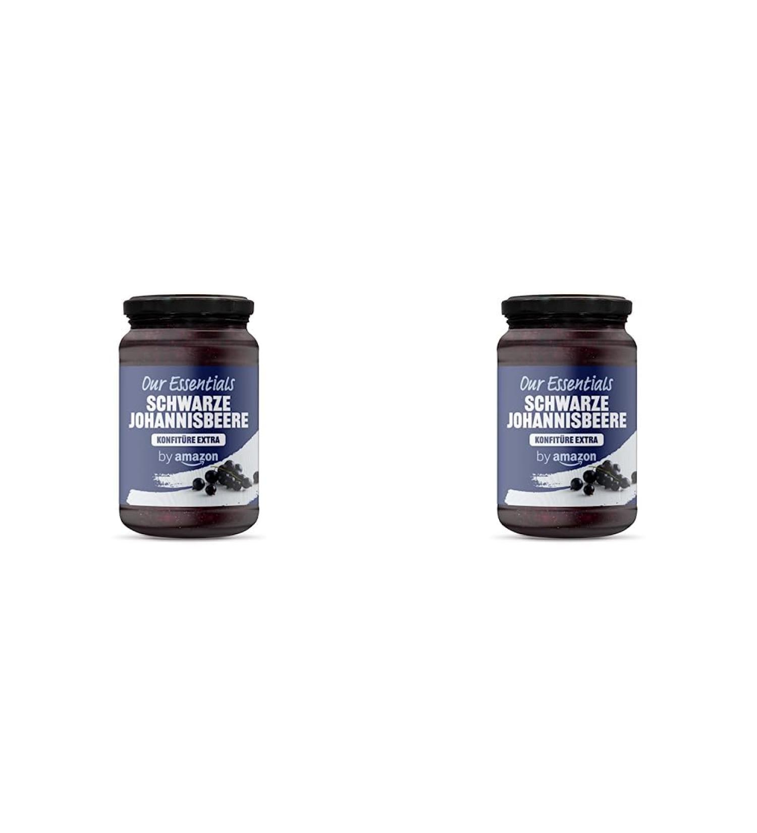 Buy Amazon Blackcurrant Jam Extra 450g (Pack of 2) - Premium Quality Fruit Spread for International Shipping - Buy Online on GoSupps.com