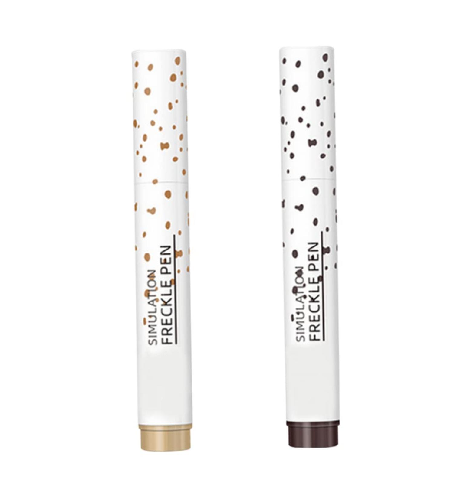 2PCS Freckle Makeup Tool Natural Lifelike Freckles Makeup with Longlasting Waterproof Function - Buy Online on GoSupps.com