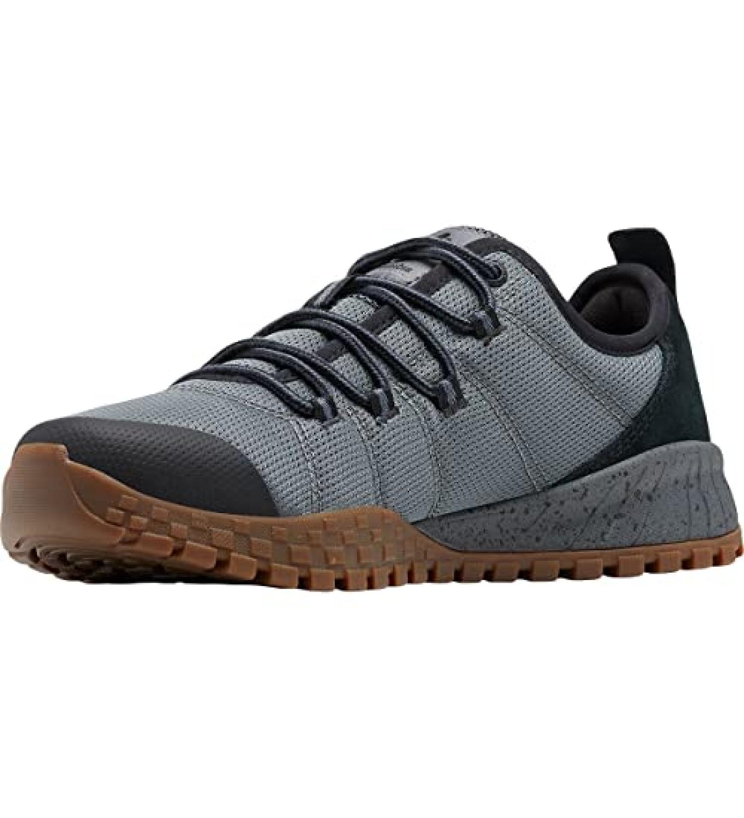 Columbia Men's Fairbanks Low Sneaker 10 - Graphite/Black - Buy Online on GoSupps.com