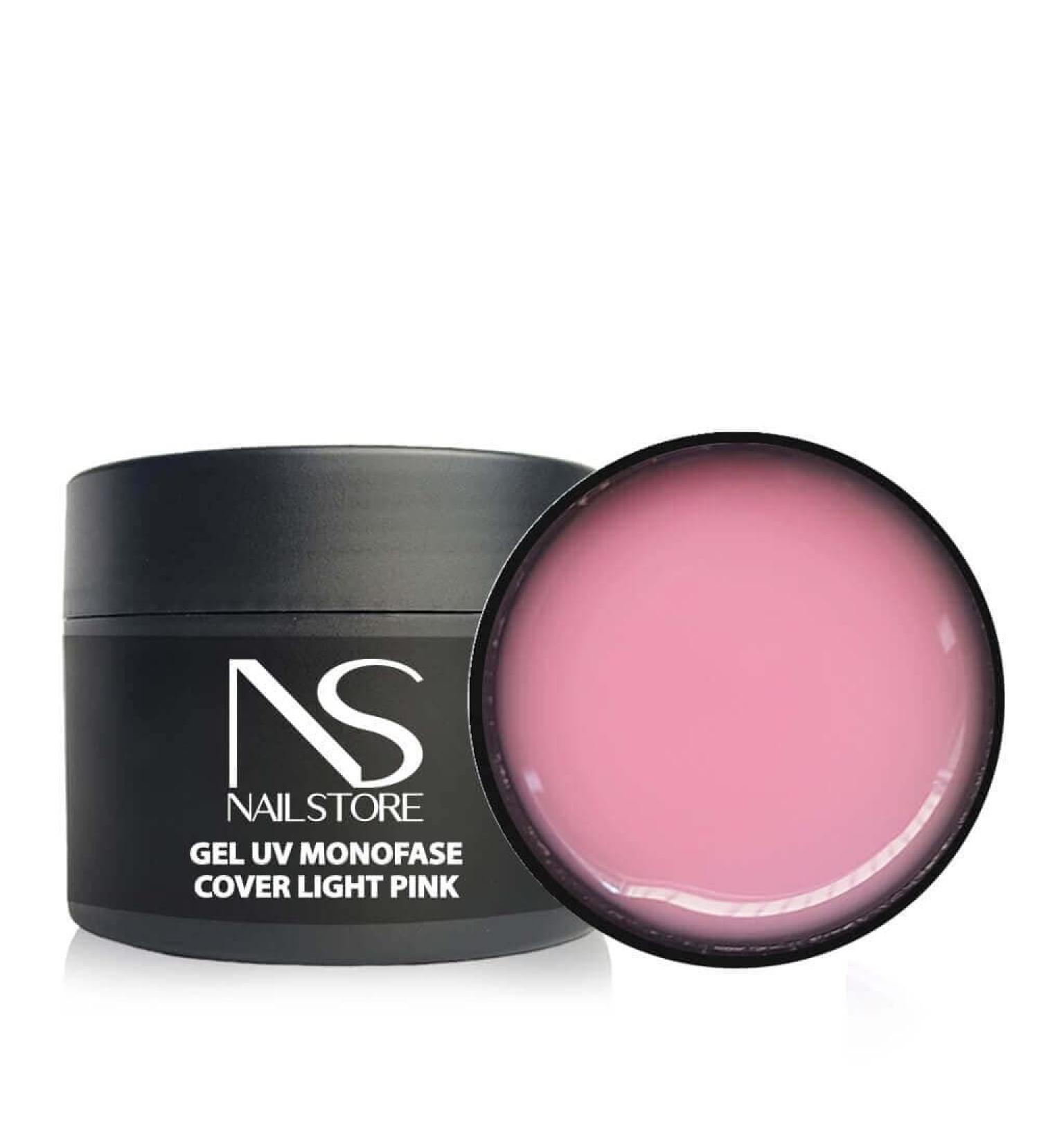  Nail Store Nailstore UV LED Gel Builder Monophasic Cover Light Pink Medium Density Self-Levelling Ideal for Baby Boomer Suitable for Recharging and Stretching with Card (30 g) - Buy Online on GoSupps.com