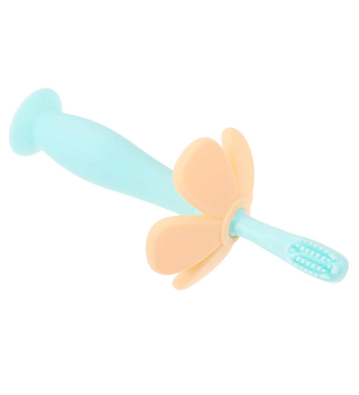 Frcolor 2-Pack Bristle Toothbrushes for Infants | Baby Training Oral Care Brush | Best Mund Care Toothbrush for Kids - Buy Online on GoSupps.com