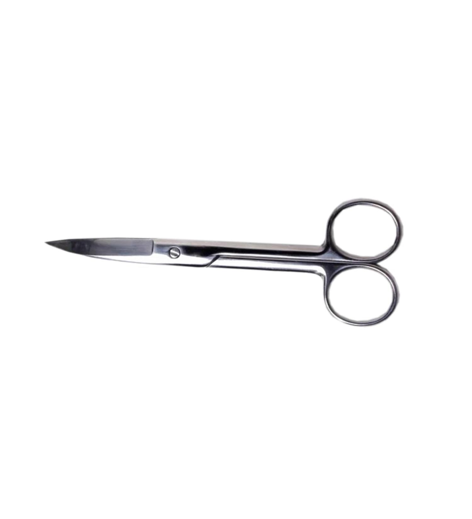 Curved Scissors for Eyebrows Facial Hair Scissors Men Nose Hair Trimmer Scissors Eyebrow Scissors Cosmetics Scissors Stainless Scissors face Man Double Eyelid Sticker medium Silver - Buy Online on GoSupps.com