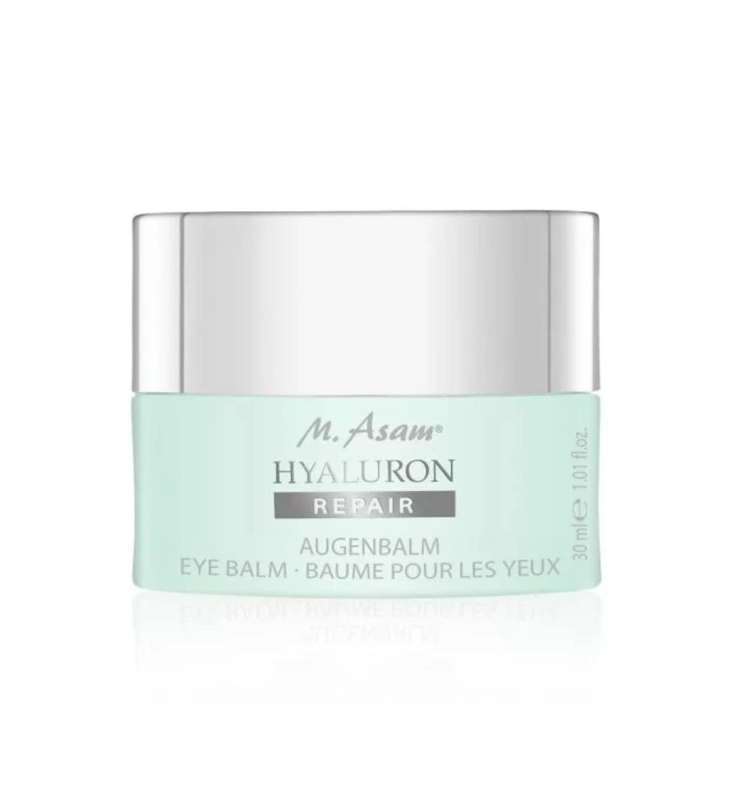 M Asam Hyaluron Repair Eye balm (30ml)-eye cream with hyaluron-repair complex Lines & wrinkles are visibly padded Ceramide & Moringa oil maintain the eye area