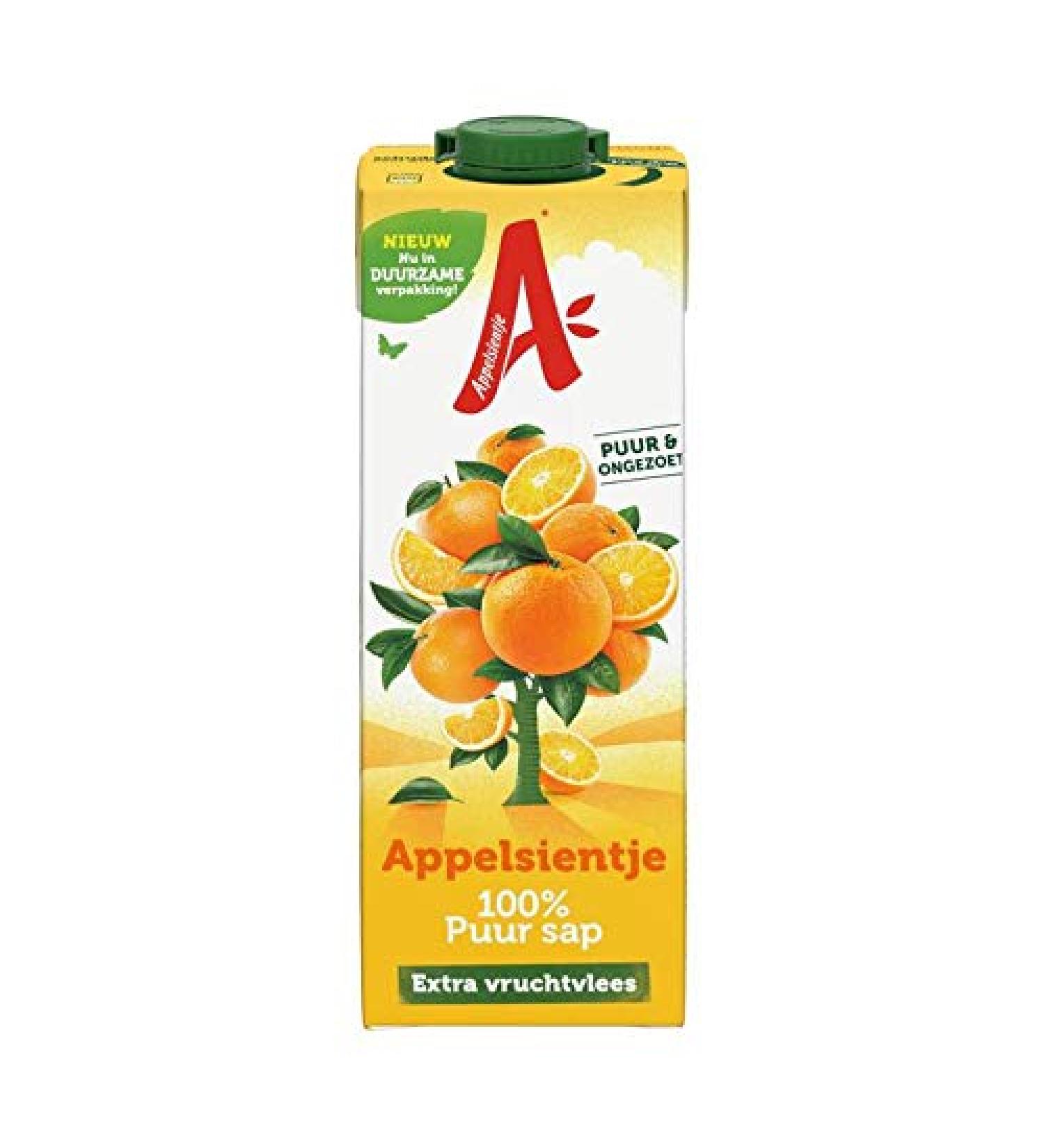 Appelsientje Appelsientje Orange Pulposo Fruit Douce Juice Drink 1 Litre