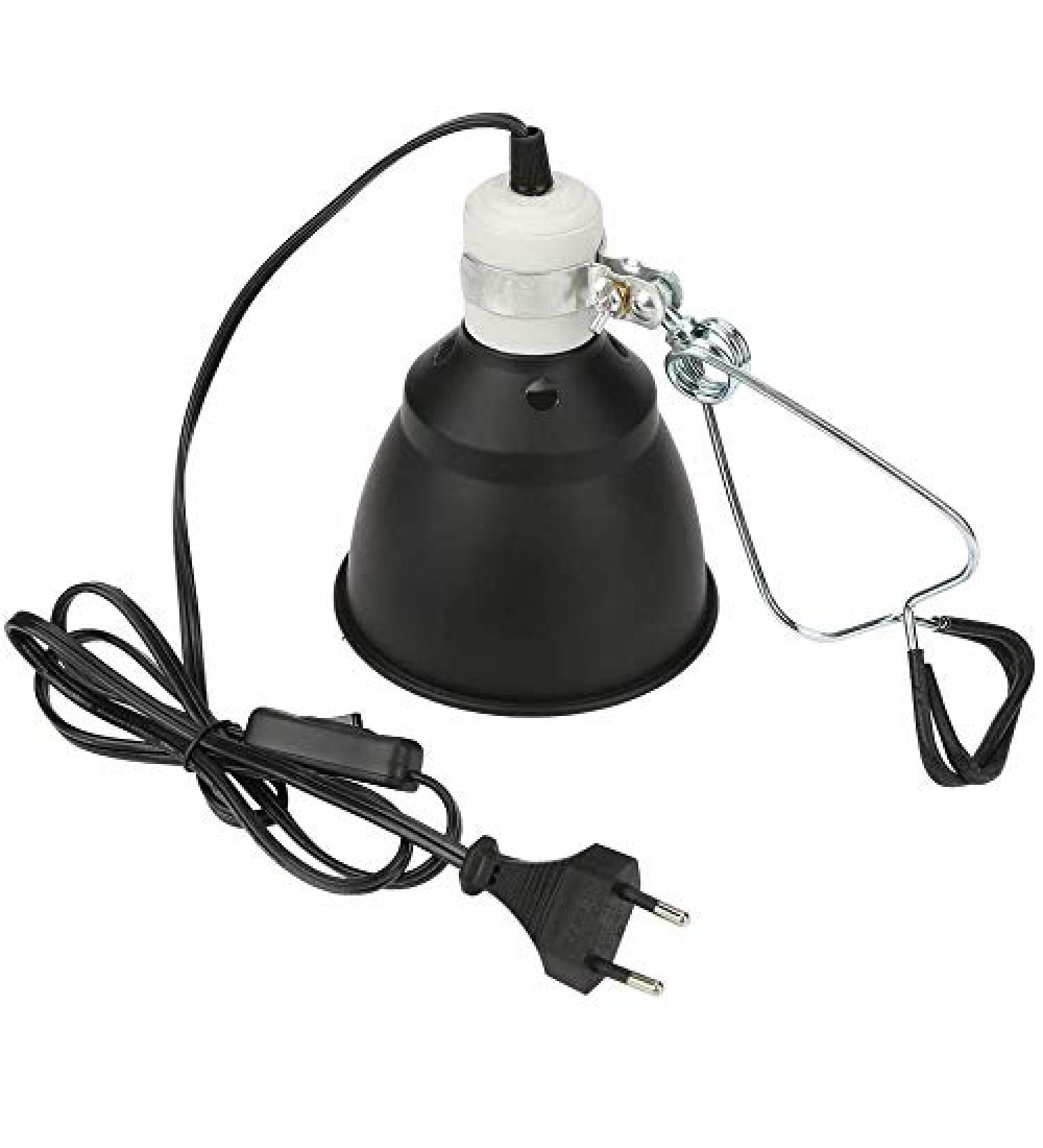 POFET E27 Reptile UVA/UVB Heat Lamp Bulb Holder - 300W Heater for Turtles & Chickens - Ideal for Hatching - Buy Online on GoSupps.com