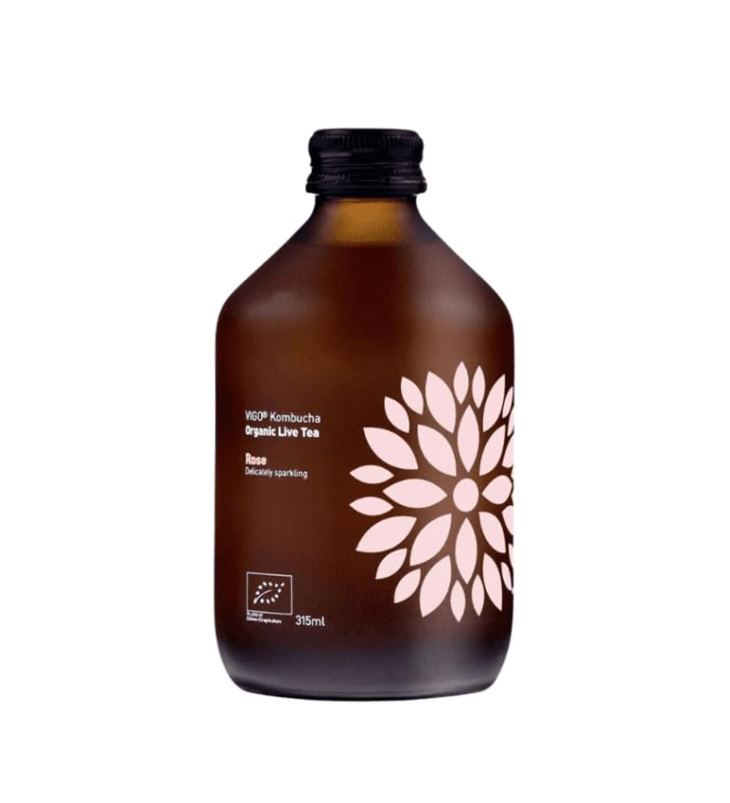 EKOWITAL Bio Vigo Rose Kombucha 315 ml