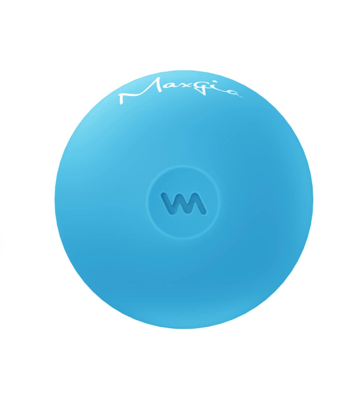 Maxgia Mini Massage Ball - 5 Speeds Electrical Therapy for Hands Feet & Muscles | Myofascial Relaxation & Plantar Fasciitis Relief (Blue) - Buy Online on GoSupps.com
