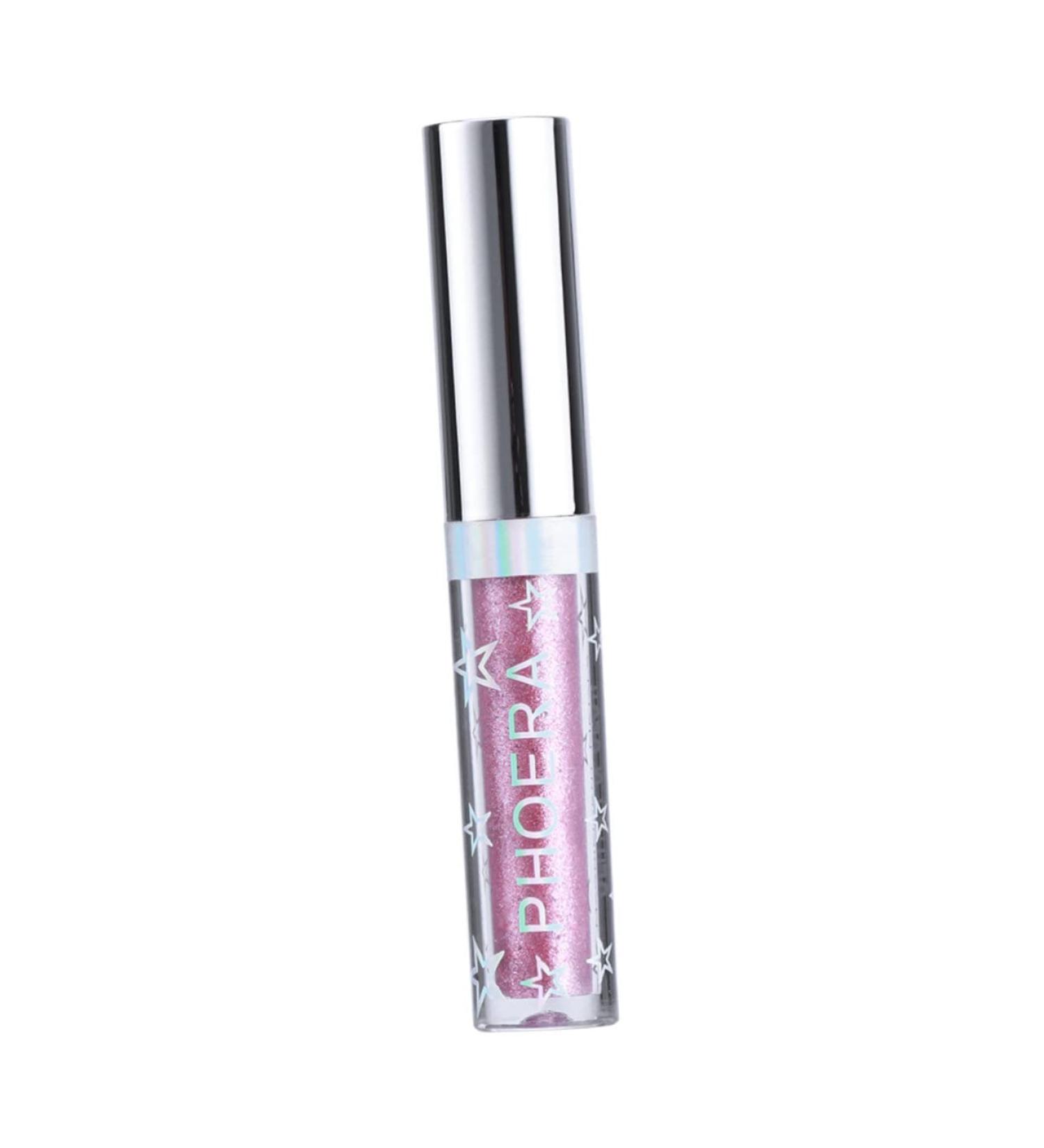 FRCOLOR Glitter Liquid Eyeliner & Shimmer Eyeshadow - Light Pink Makeup for Women | International Shipping - Buy Online on GoSupps.com