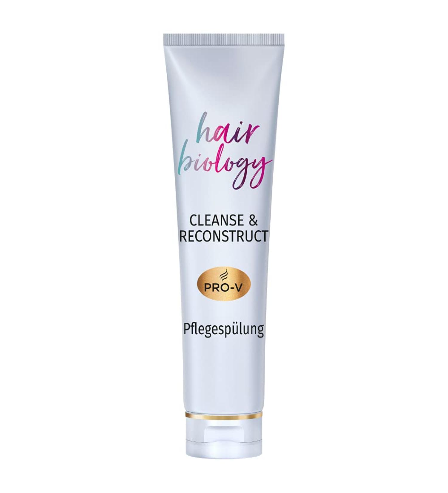 Hair Biology Cleanse & Reconstruct Conditioner 160ml - Ideal for Oily Roots & Damaged Ends | Shop Internationally - Buy Online on GoSupps.com
