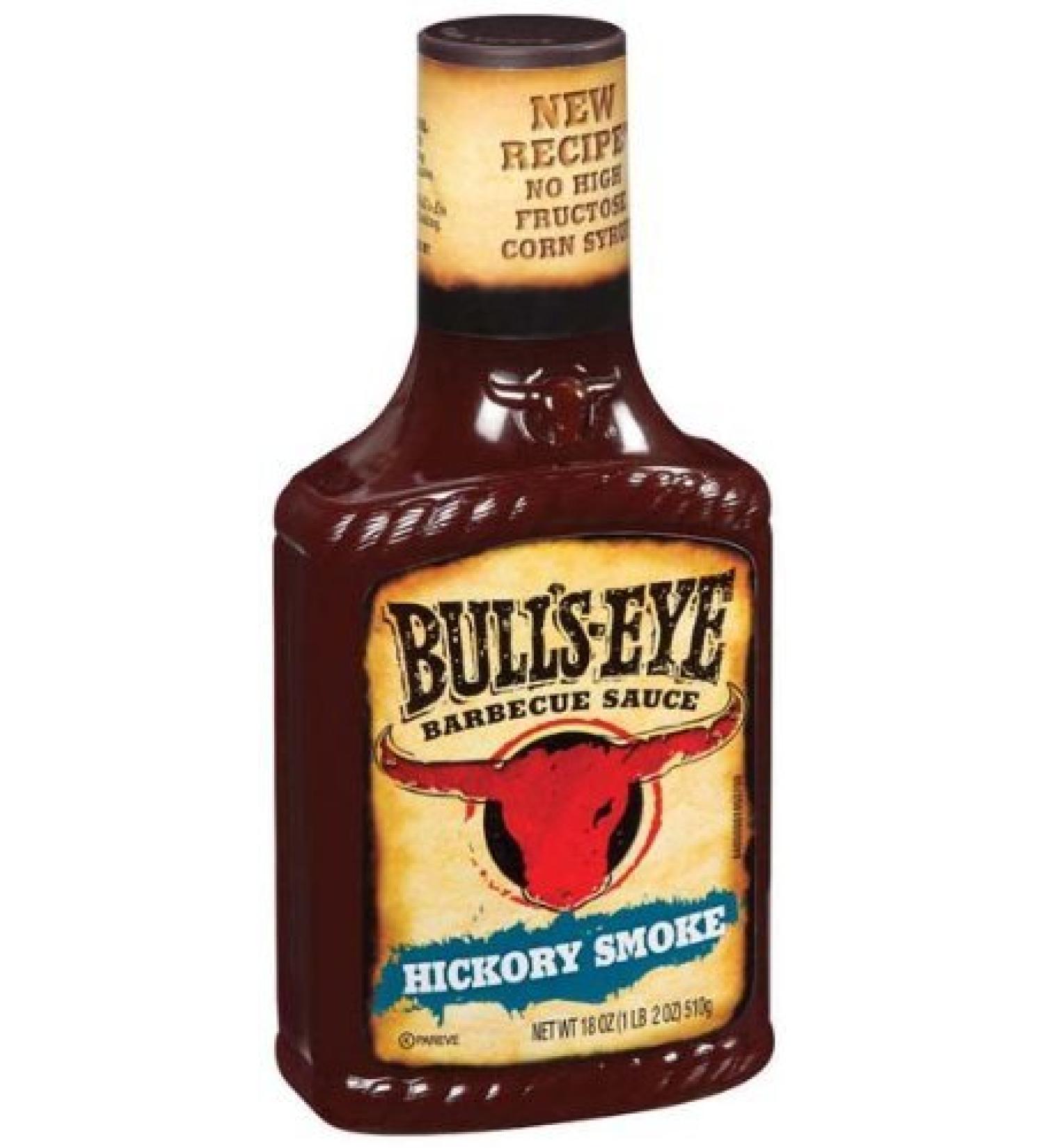 BULL'S-EYE Bulls Eye Hickory Smoke Lot de 3 sauces barbecue 509 g