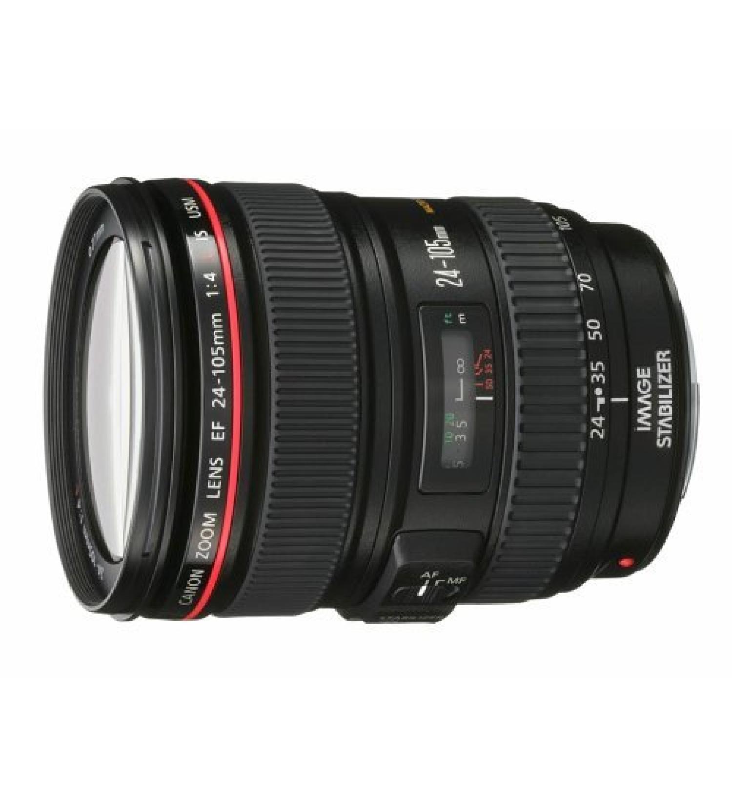 Canon EF 24-105mm f/4 L IS USM Lens for Canon EOS SLR Cameras Standard Packaging