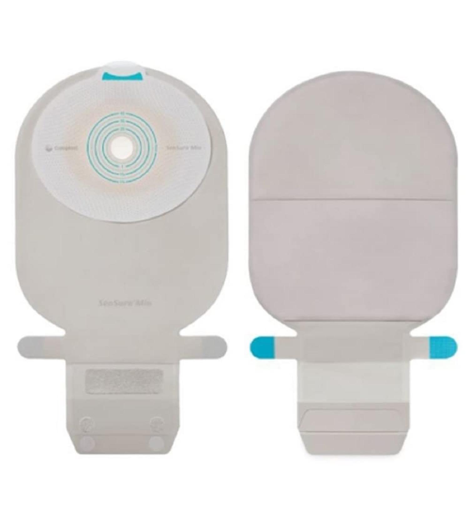 Coloplast 10472 Filtered Ostomy Pouch Onepiece System Maxi 1" Stoma Drainable Flat Pre-Cut - 10per Box