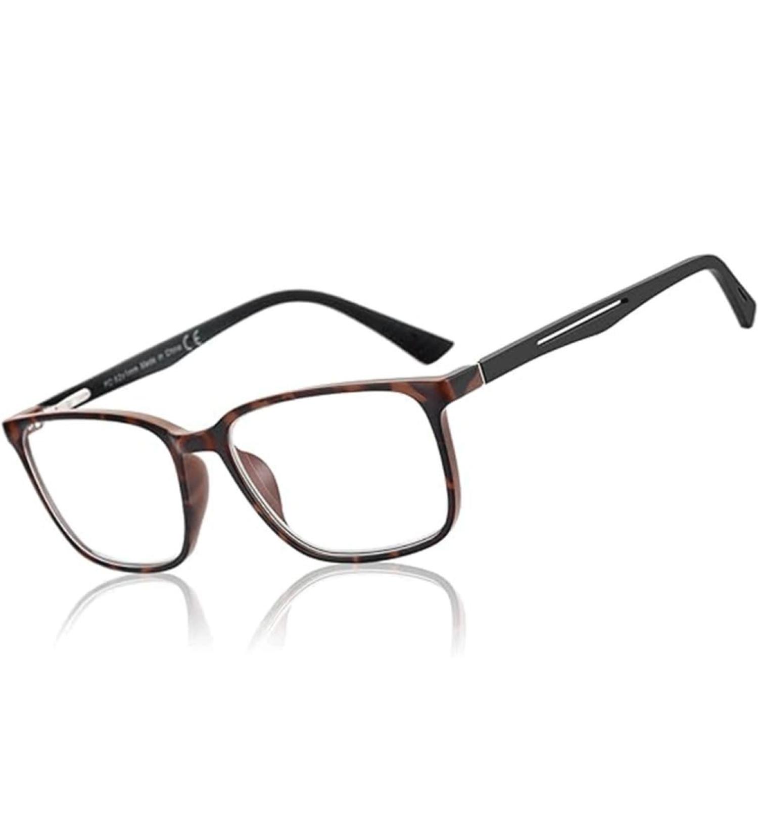 ZENOTTIC Blue Light Blocking Glasses Reading Glasses for Men Square Frame Readers Anti Glare Sport Computer Glasses Tortoise 1.0 x - Buy Online on GoSupps.com
