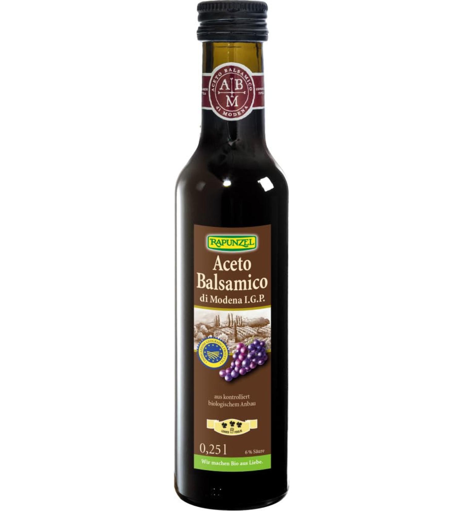 Rapunzel Organic Balsamic Vinegar of Modena PGI Special (6 x 250 ml)