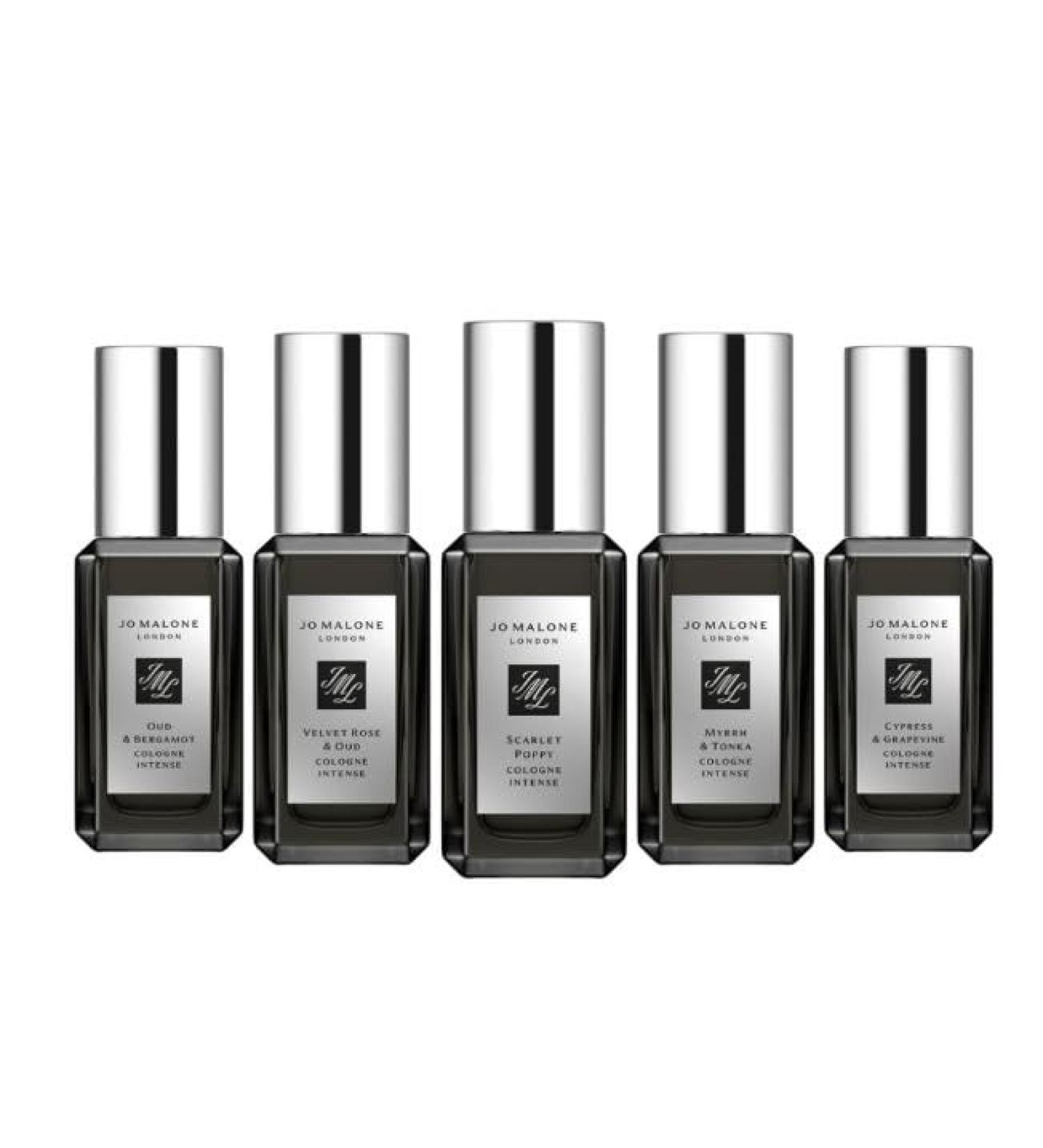 Jo Malone London Cologne Intense collection - Fragrance Set - 5 Mini intense colognes (0.3 fl oz/ 9 ml EACH)