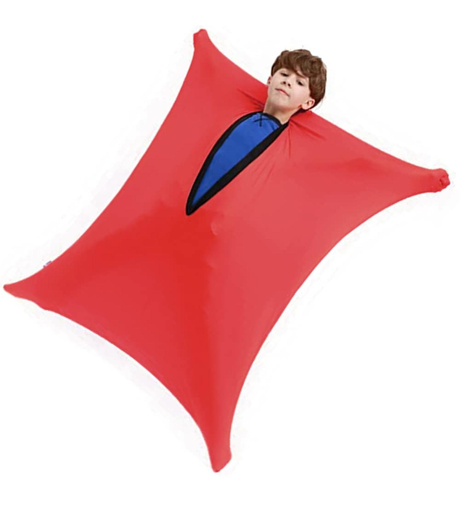 DOGACA Fun Dynamic Movement Socks Body Awareness Socks for Kids Body Sox for Autistic Children Autism Self Calming Relaxing Sensory (Color : Medium/M Red - Buy Online on GoSupps.com