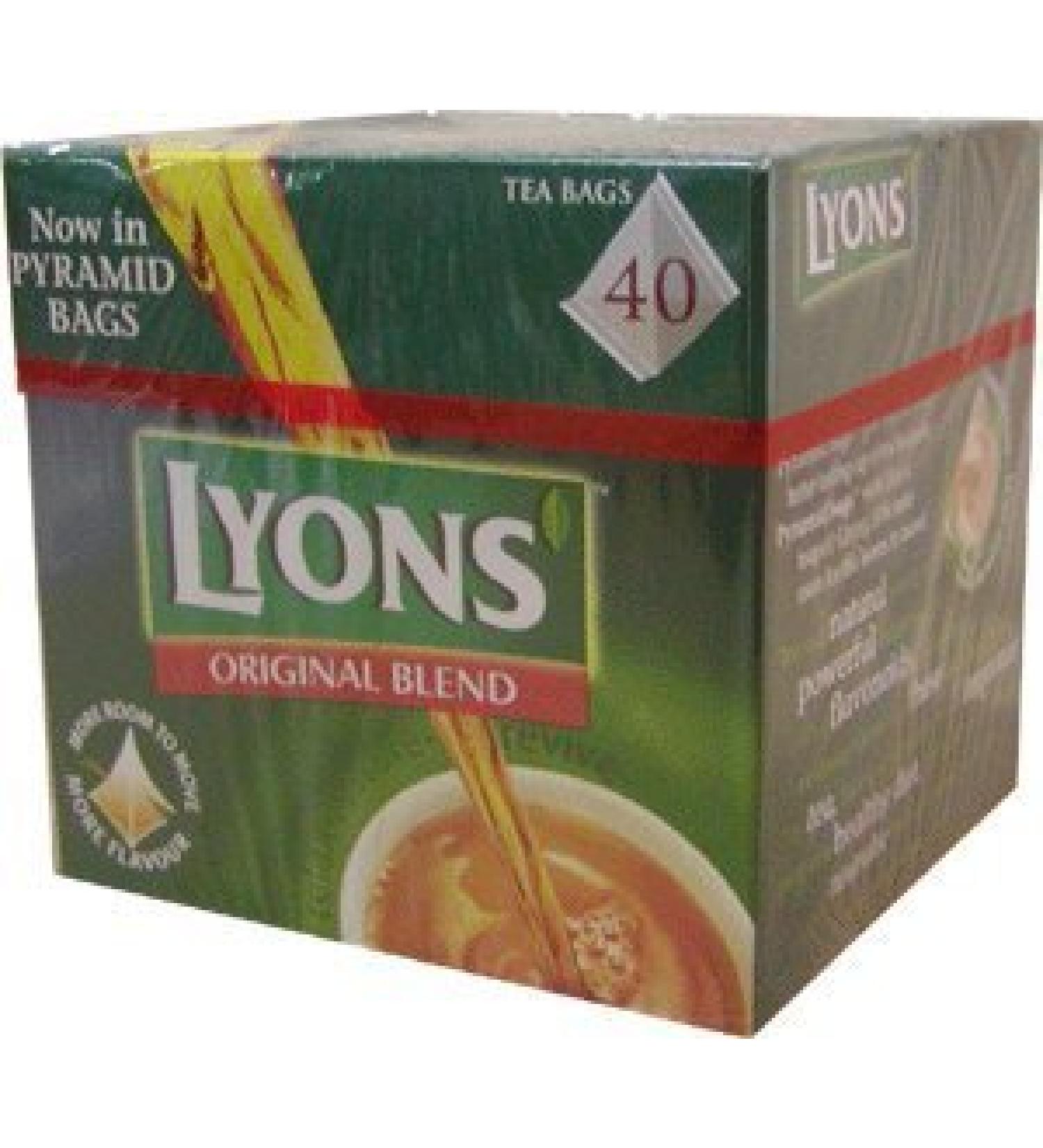 Lyons Tea Original Blend -- 40 Tea Bags by Lyons Tea