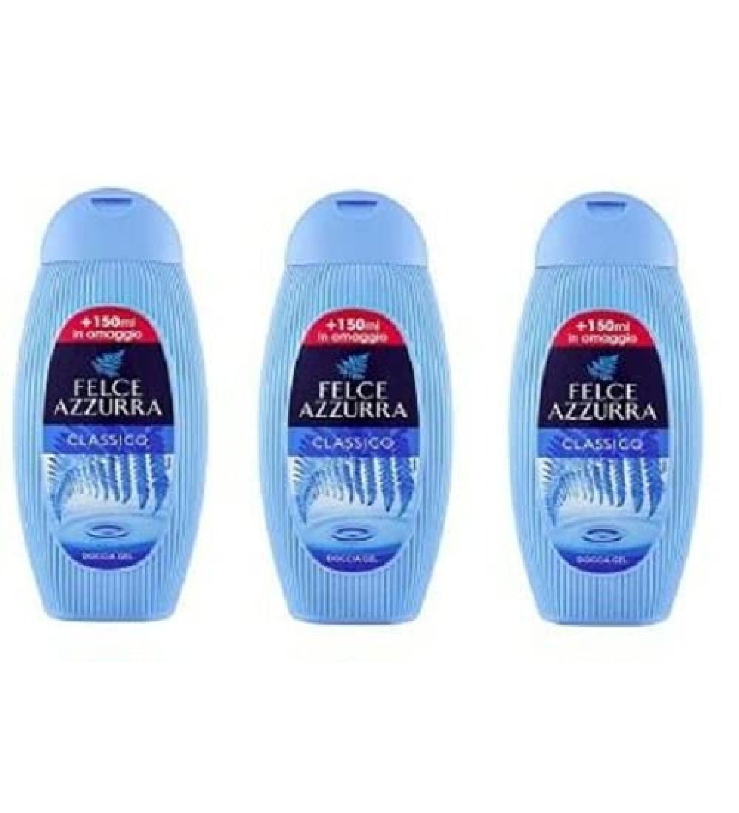 Felce Azzurra Paglieri Gel douche classique 400 ml (lot de 3)