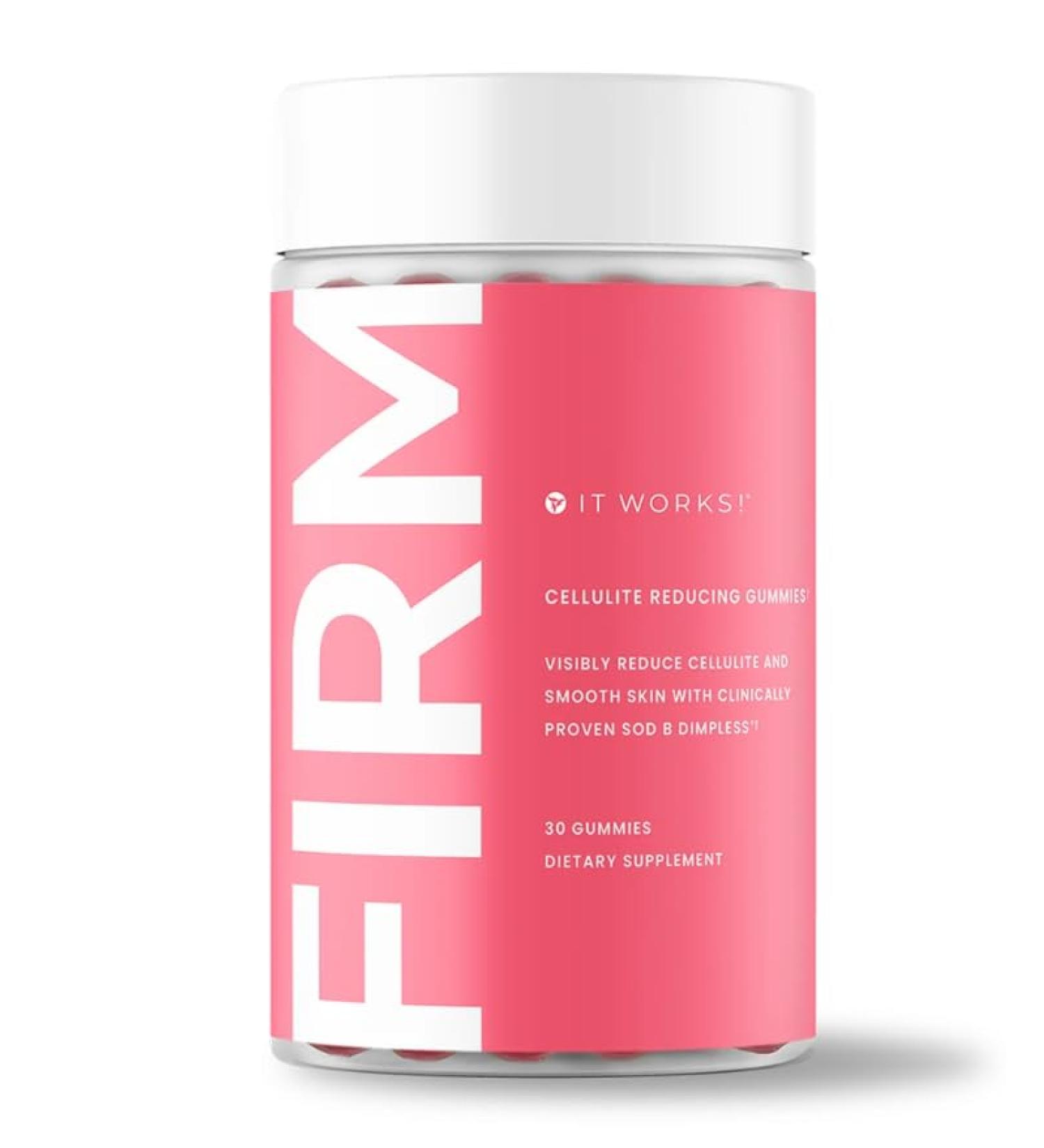 It Works! Firm - Transform Your Skin with Firm Cellulite-Reducing Gummies: Clinically Proven Deliciously Effective and Boost Antioxidant (30 Gummies) - Buy Online on GoSupps.com