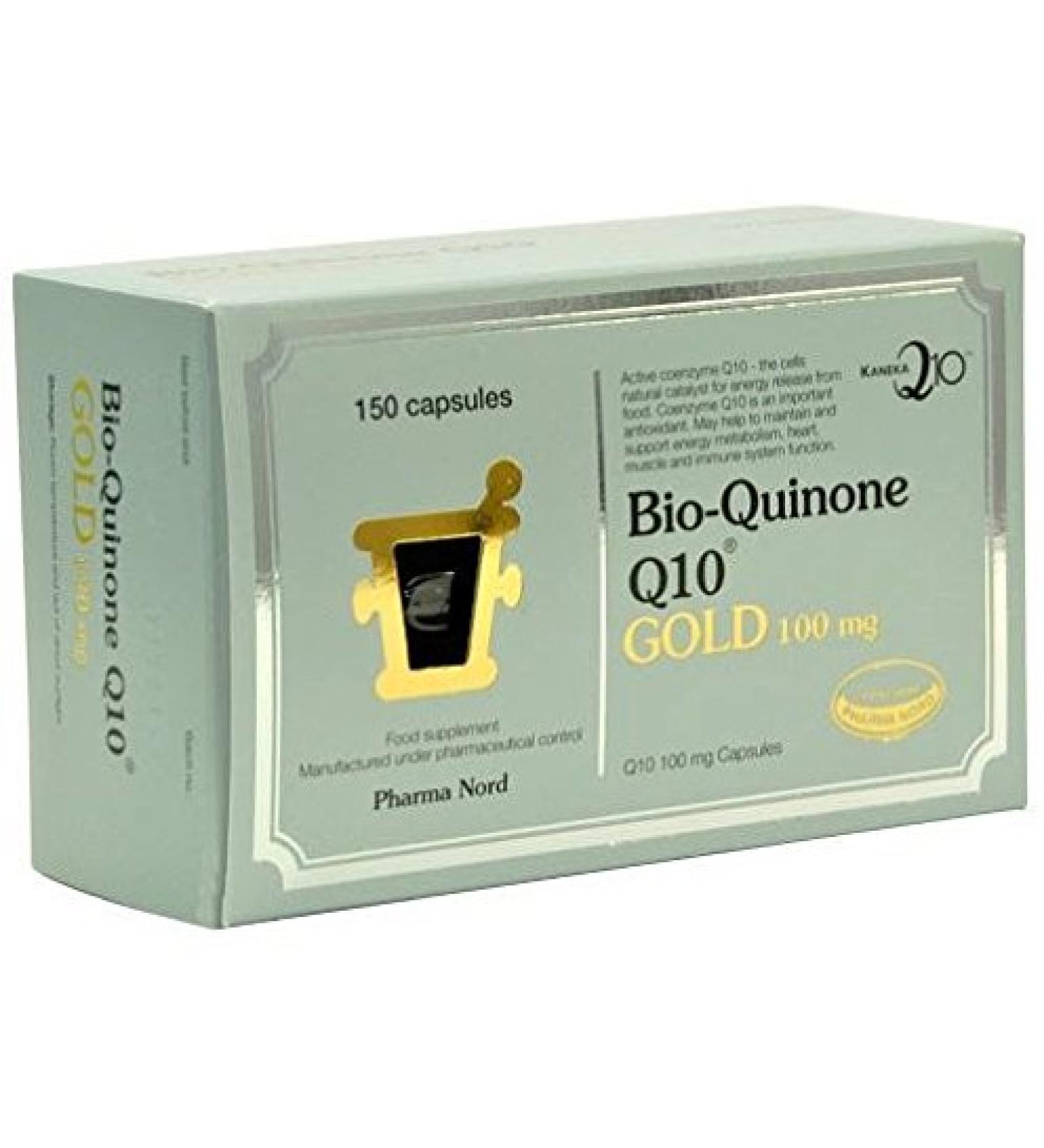 bio3 Pharma Nord - Bio-Quinone Q10 Gold 100 mg 150 capsules (lot de 4)