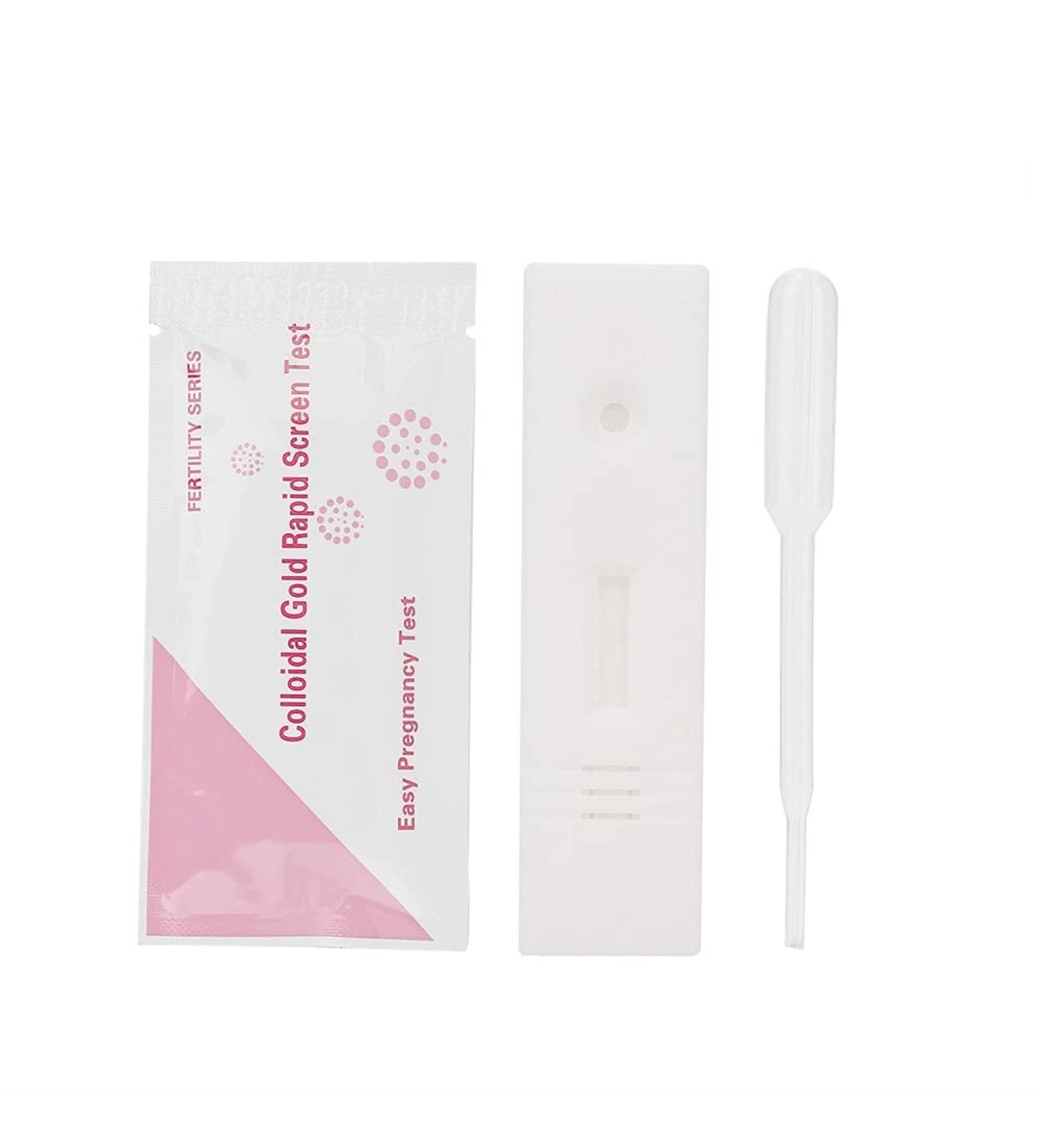 ANGGREK 5pcs HCG Early Pregnancy Test Strips - Fast & Accurate Colloidal Gold Detection for Women | International Shipping Available - Buy Online on GoSupps.com