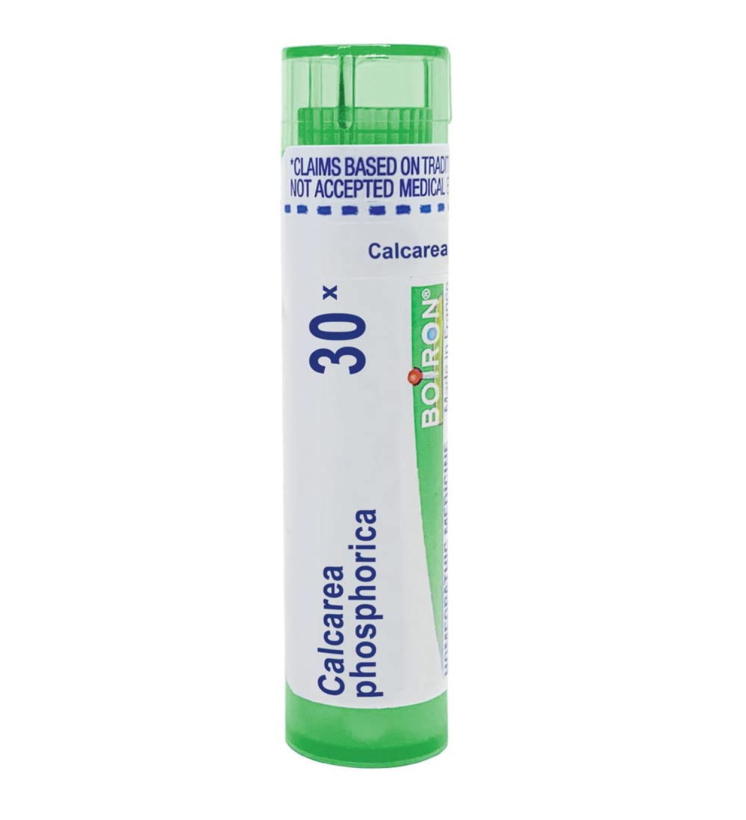Boiron Calcarea Phosphorica 30X - 80 Pellets for Growing Bone Pain Relief | International Shipping Available - Buy Online on GoSupps.com
