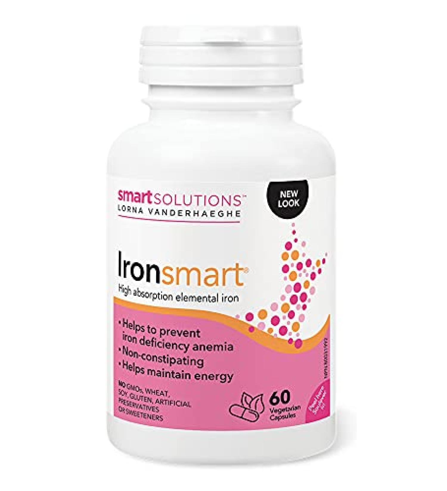 LORNA VANDERHAEGHE IRONsmart (60 Veg Caps) 2-Pack