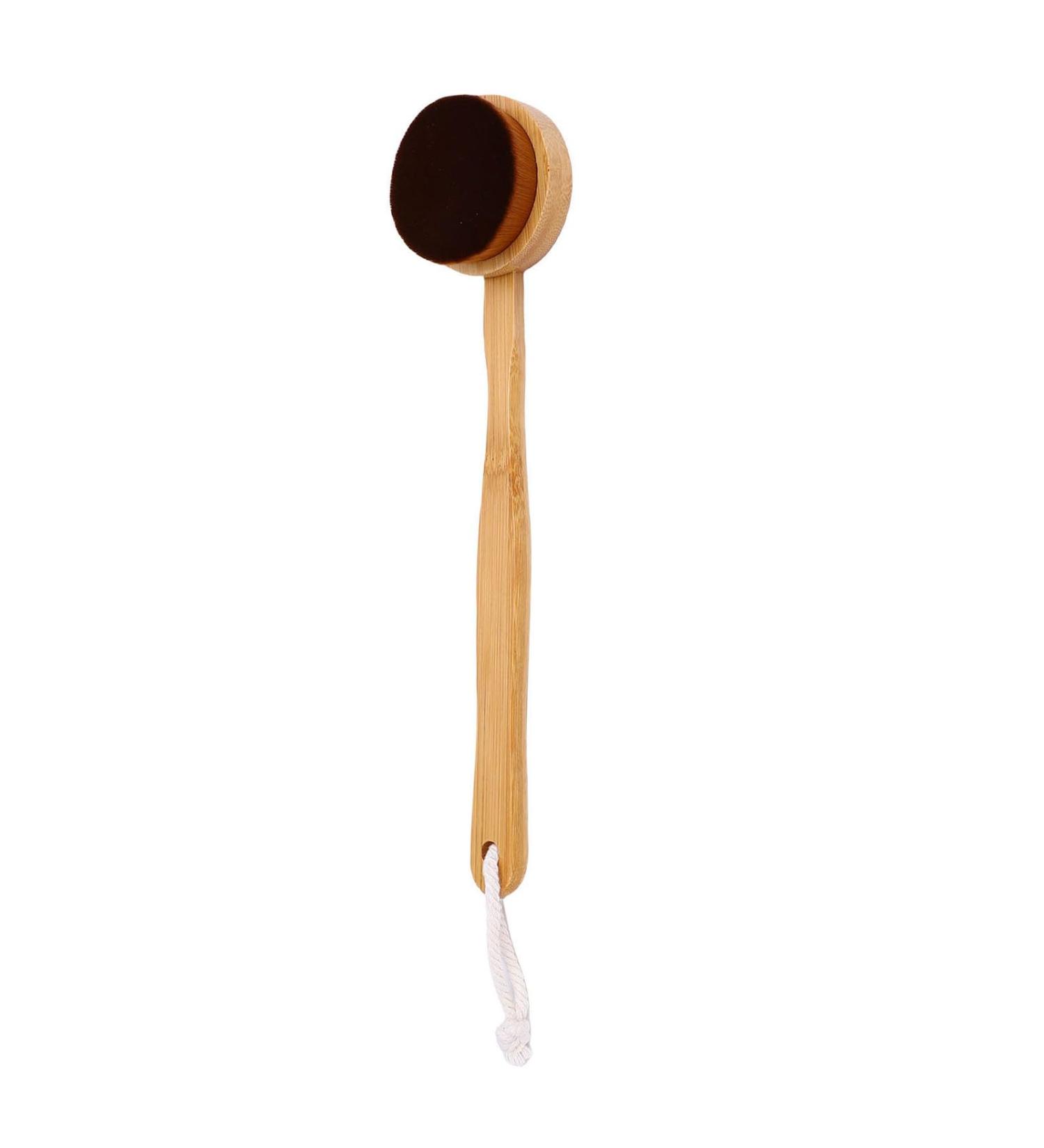 Brusque Arri re auto-bronz Applicateur avec une Longue Poign e et des Cheveux Doux T te D tachable Facile Nettoyer et Sensible la Peau - Buy Online on GoSupps.com