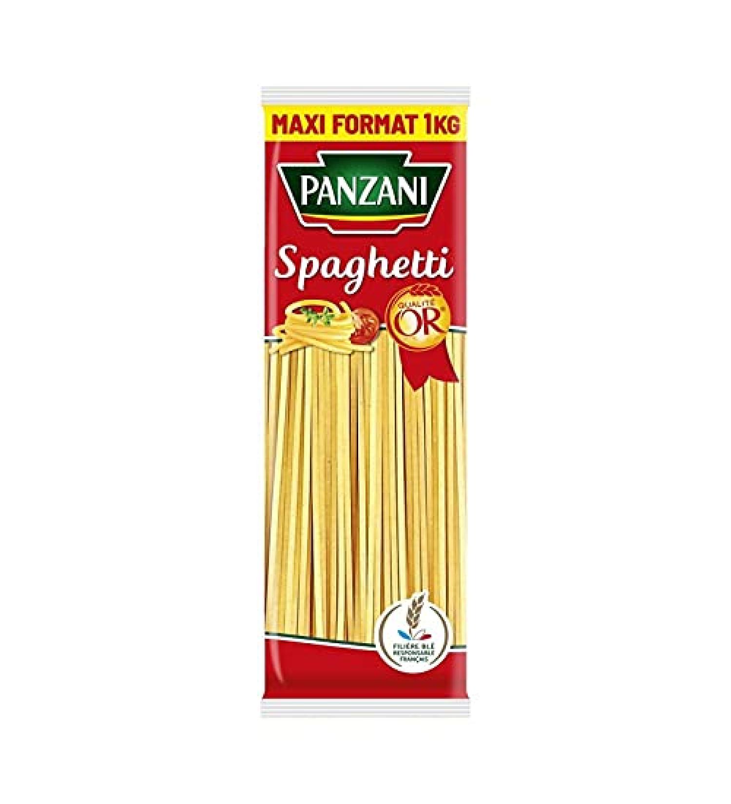  PANZANI PANZANI - Spaghetti Pasta 1kg - Pack of 4 - Buy Online on GoSupps.com