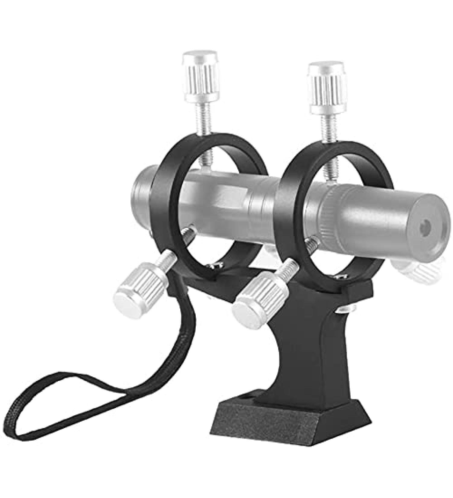Aluminum Alloy Telescope Finderscope Bracket - Adjustable Mounting for Astronomical Telescope Pointer - 1/4 Standard Hole - Buy Online on GoSupps.com