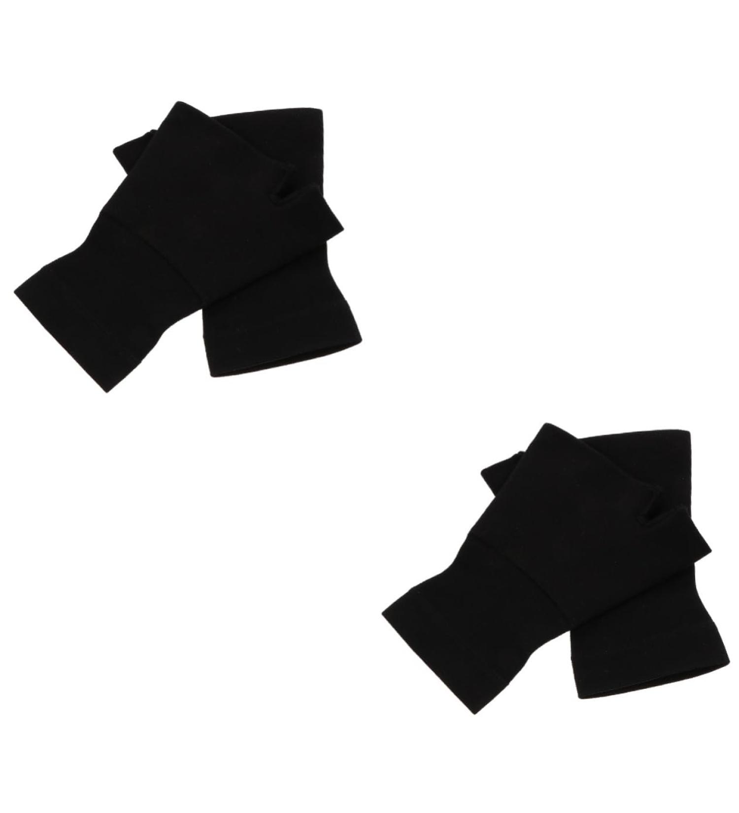 Mobestech Fingerless Compression Gloves - Carpal Tunnel Wrist Brace & Support Sleeves for Women - 2 Pairs Wrist Gloves with Elasticity - Buy Online on GoSupps.com