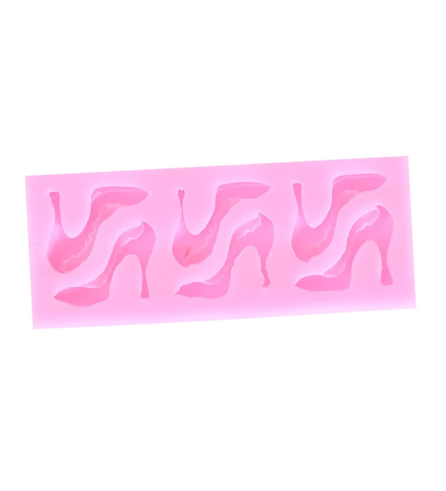 ABOOFAN Birthday Present Cake Decorating Supplies Valentines Galentines Chocolate Molds Baking Tools and Equipment Man Gifts for Birthday High Heel Decorative Items Grace Pink - Buy Online on GoSupps.com
