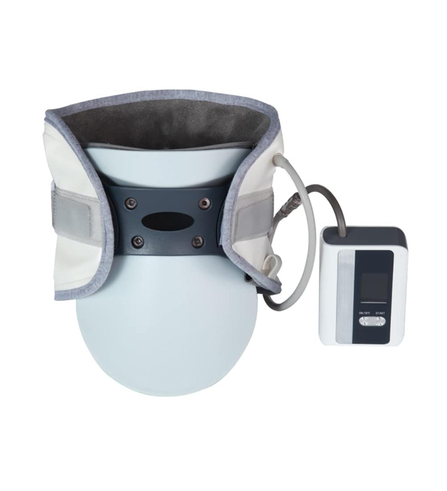 Buy Badez Inflatable Neck Support - Heated Fragrant & Intelligent Pressure-Limited Design for Spine Curvature Restoration - International Shipping Available - Buy Online on GoSupps.com