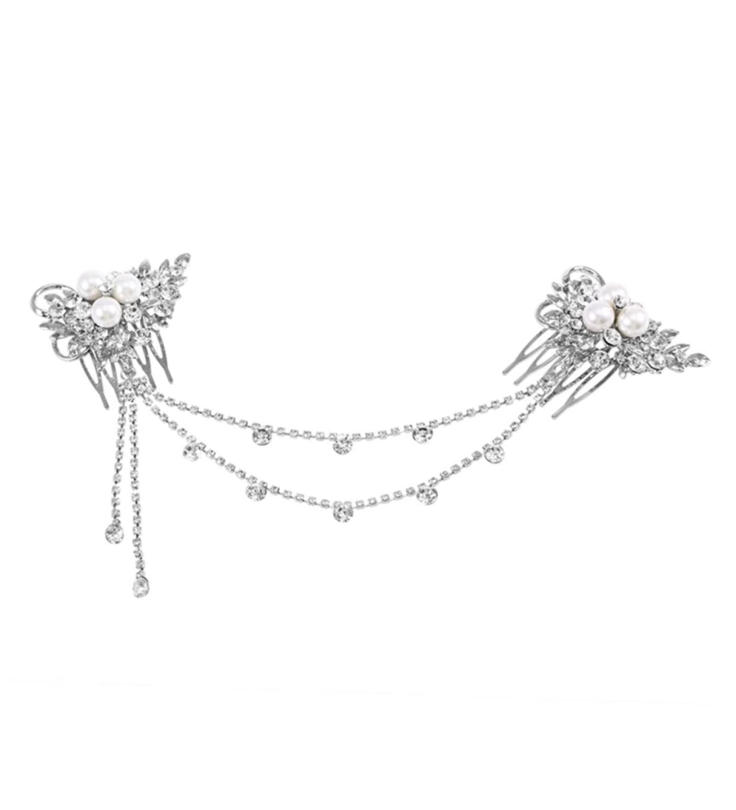 Ipetboom Wedding Bridal Hair Comb Wedding Hair Clip Heart Hair Clip Hair Accessories for Kids Bride Hair Clip Kids Hair Accessories Hair Pin Decorations Mosaic Child Heart-shaped - Buy Online on GoSupps.com