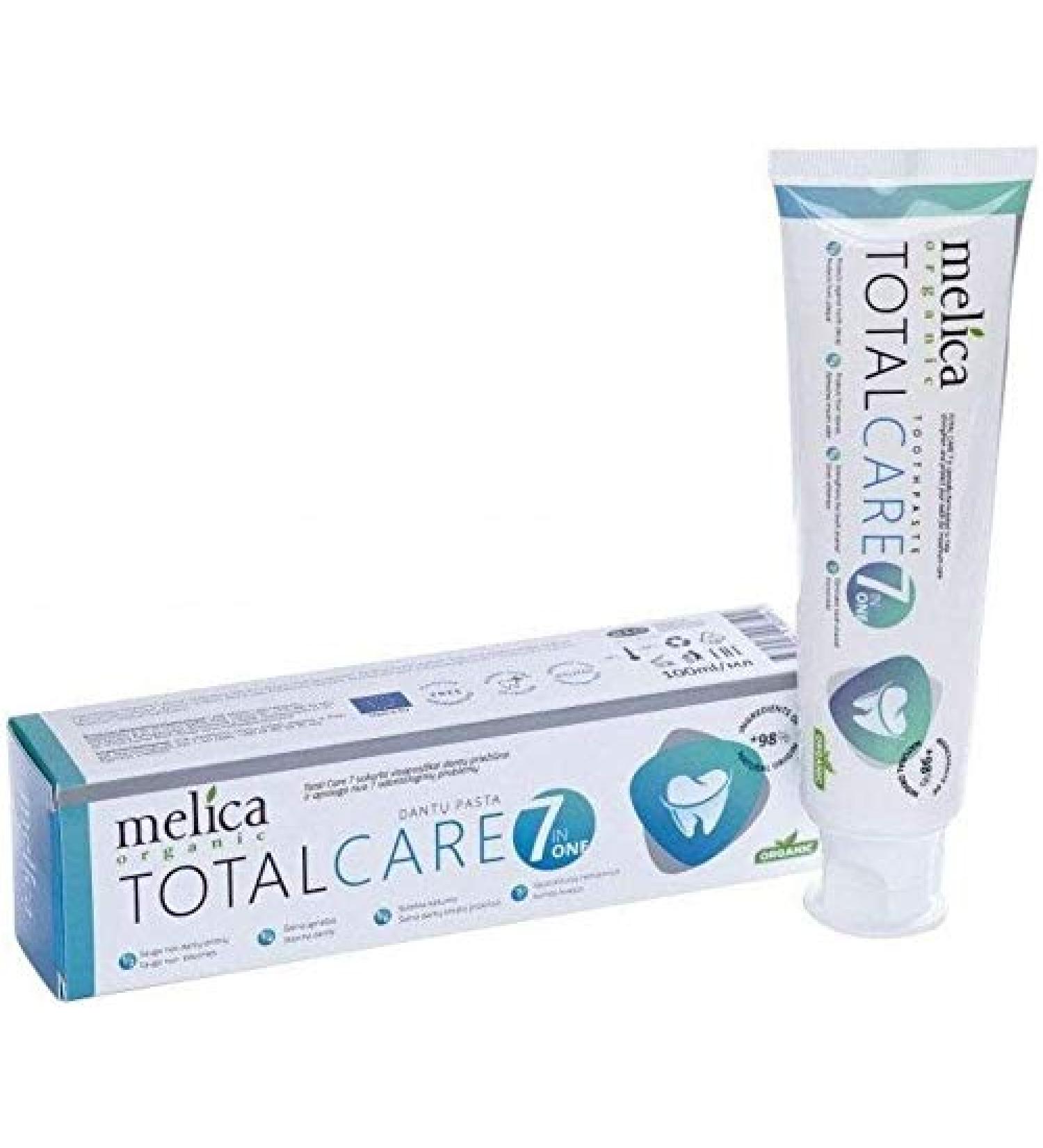 Melica ORGANIC Total Care 7 toothpaste - Buy Online on GoSupps.com