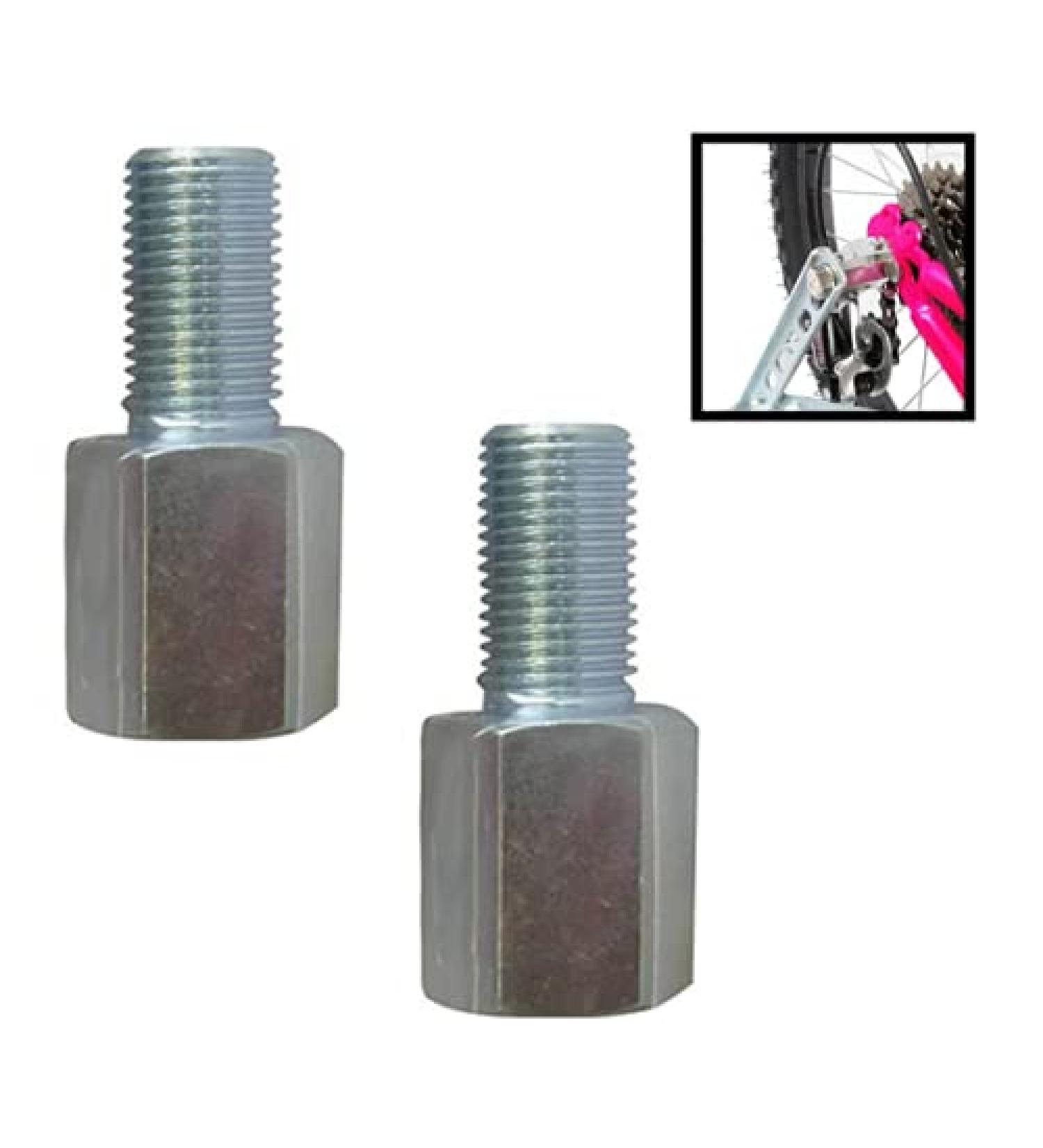 MOSHAY Universal Stabiliser Extension Bolts for 12-20" Wheel Kids Bikes (Pair)