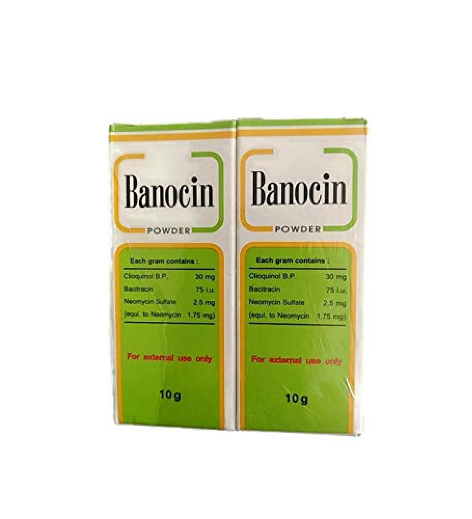 Banocin Antibiotic Powder Infected Cuts Wounds T - Pack Of 2 - Buy Online on GoSupps.com